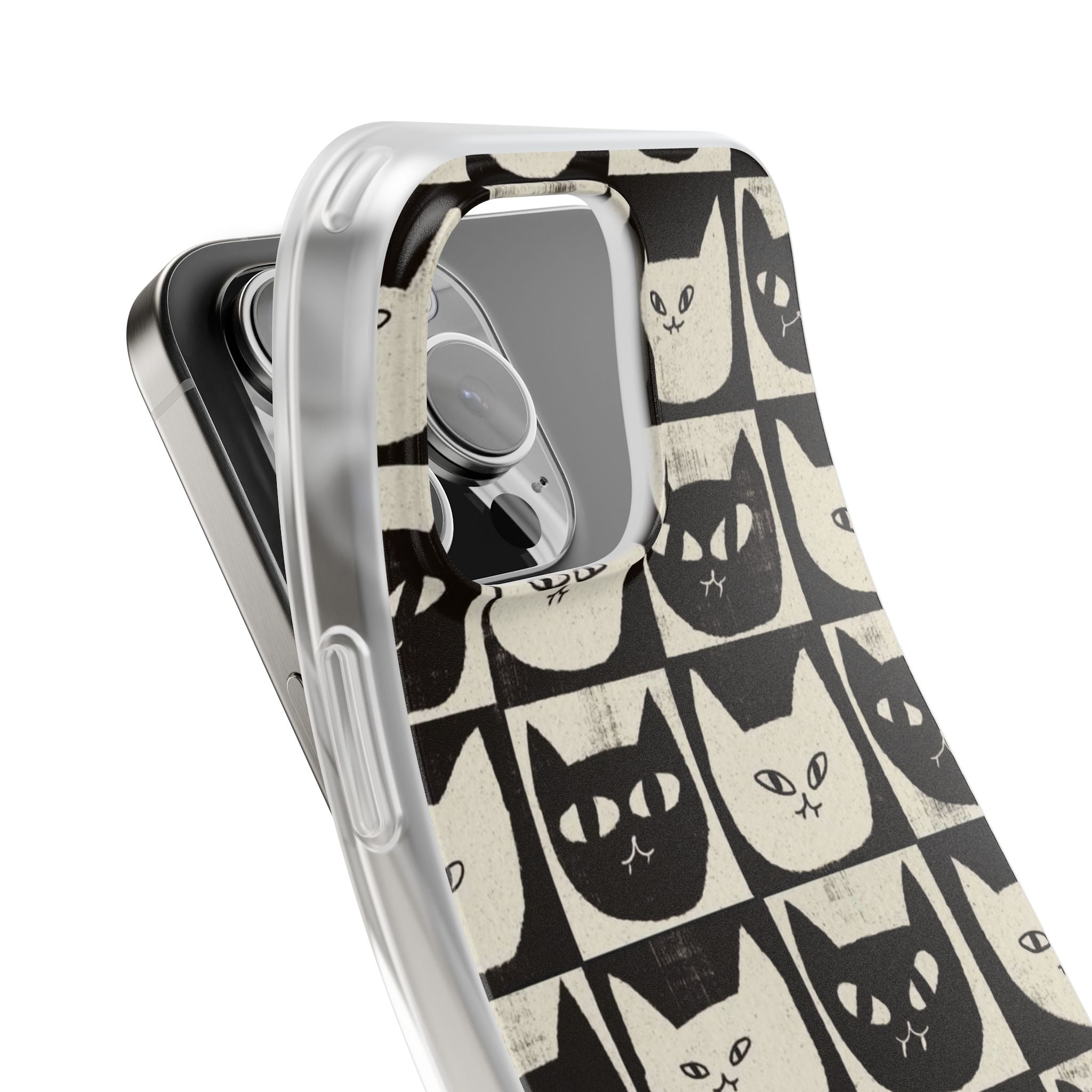 Cute Cats Design Flexi Case