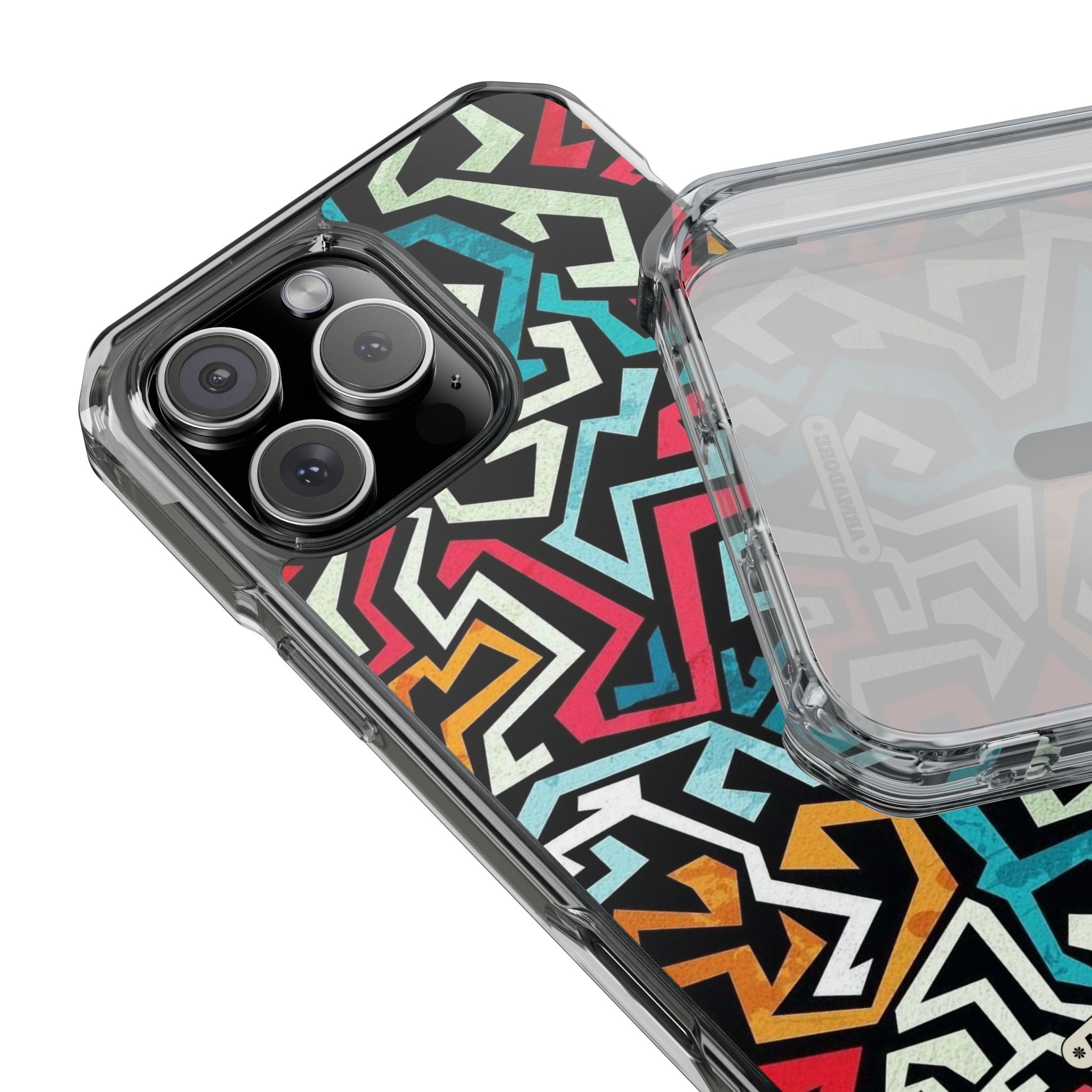 Color Blast Magnetic Clear Impact Case