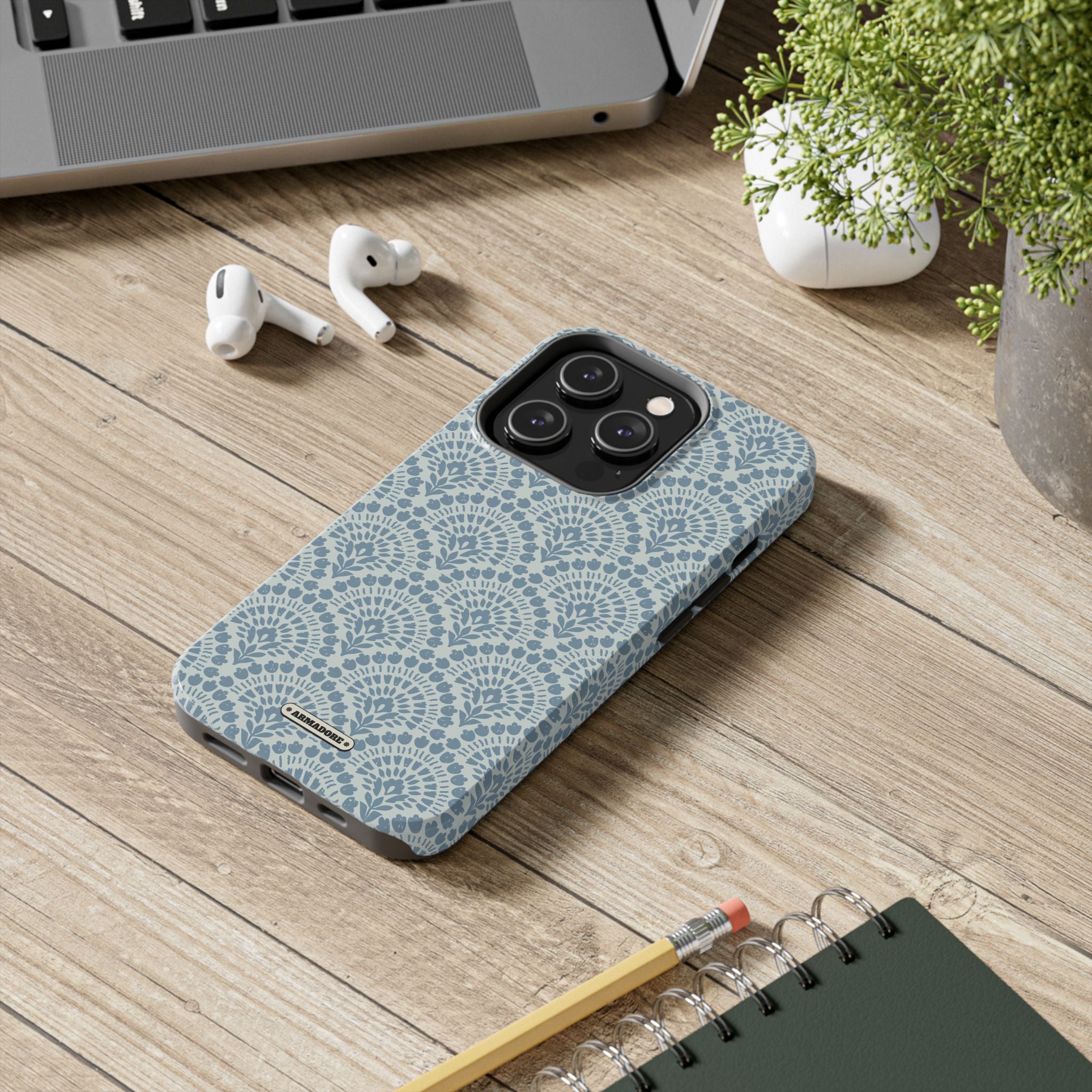 Aqua Aesthetic Tough Phone Case