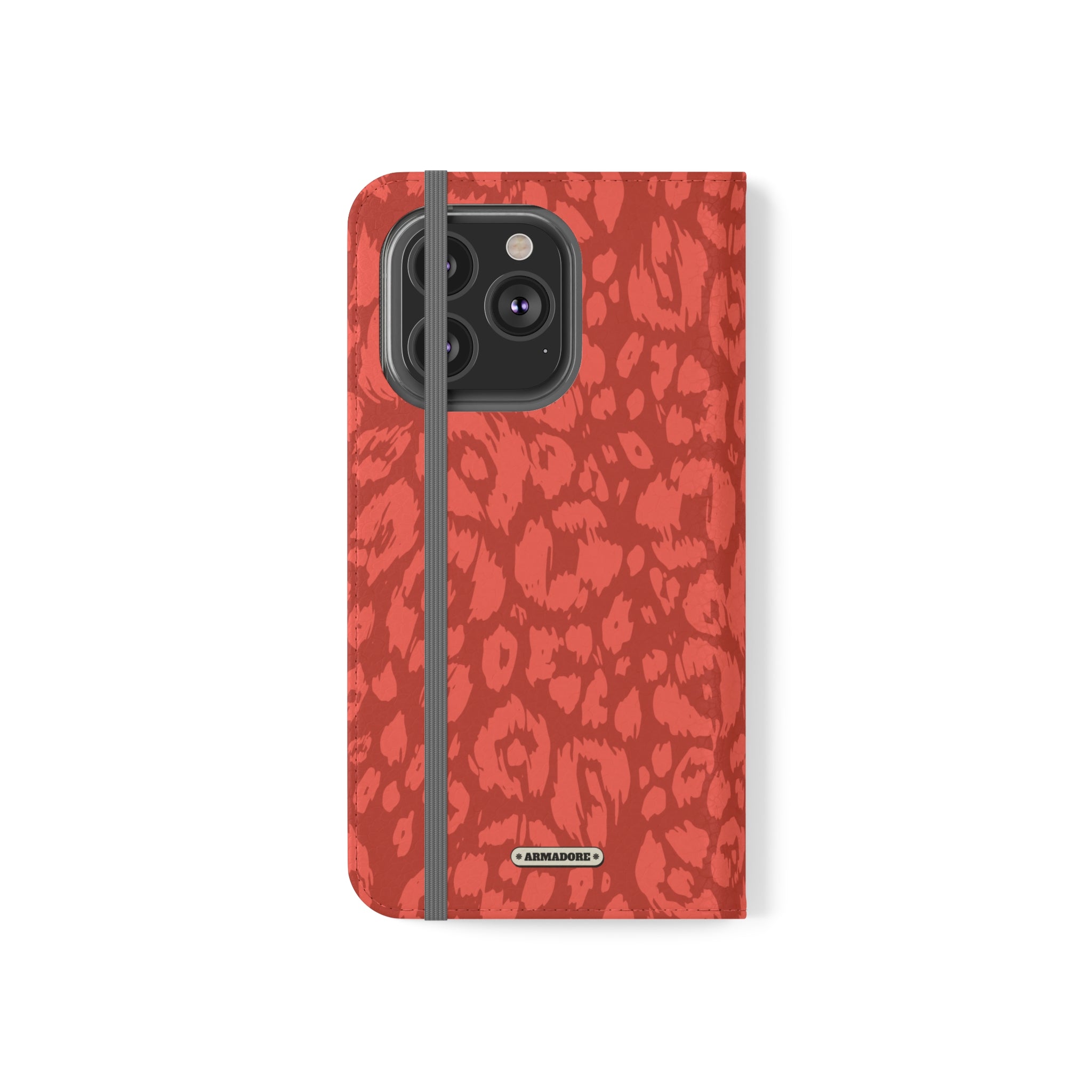 Wild Cat Vegan Leather Flip Case