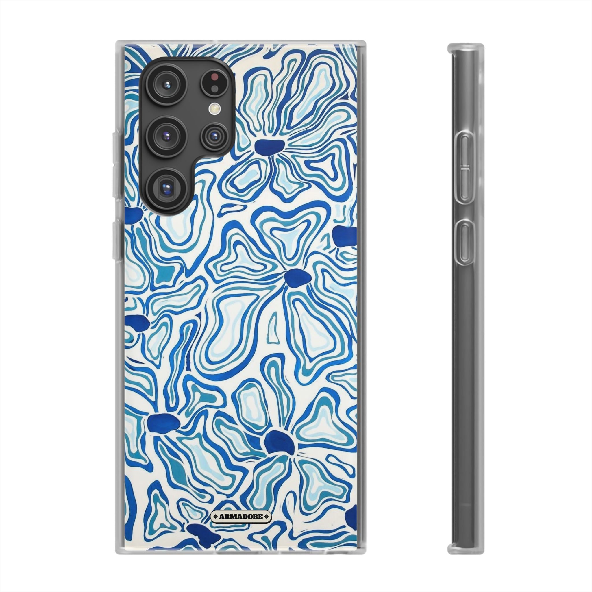 Modern Blue Flexi Phone Case