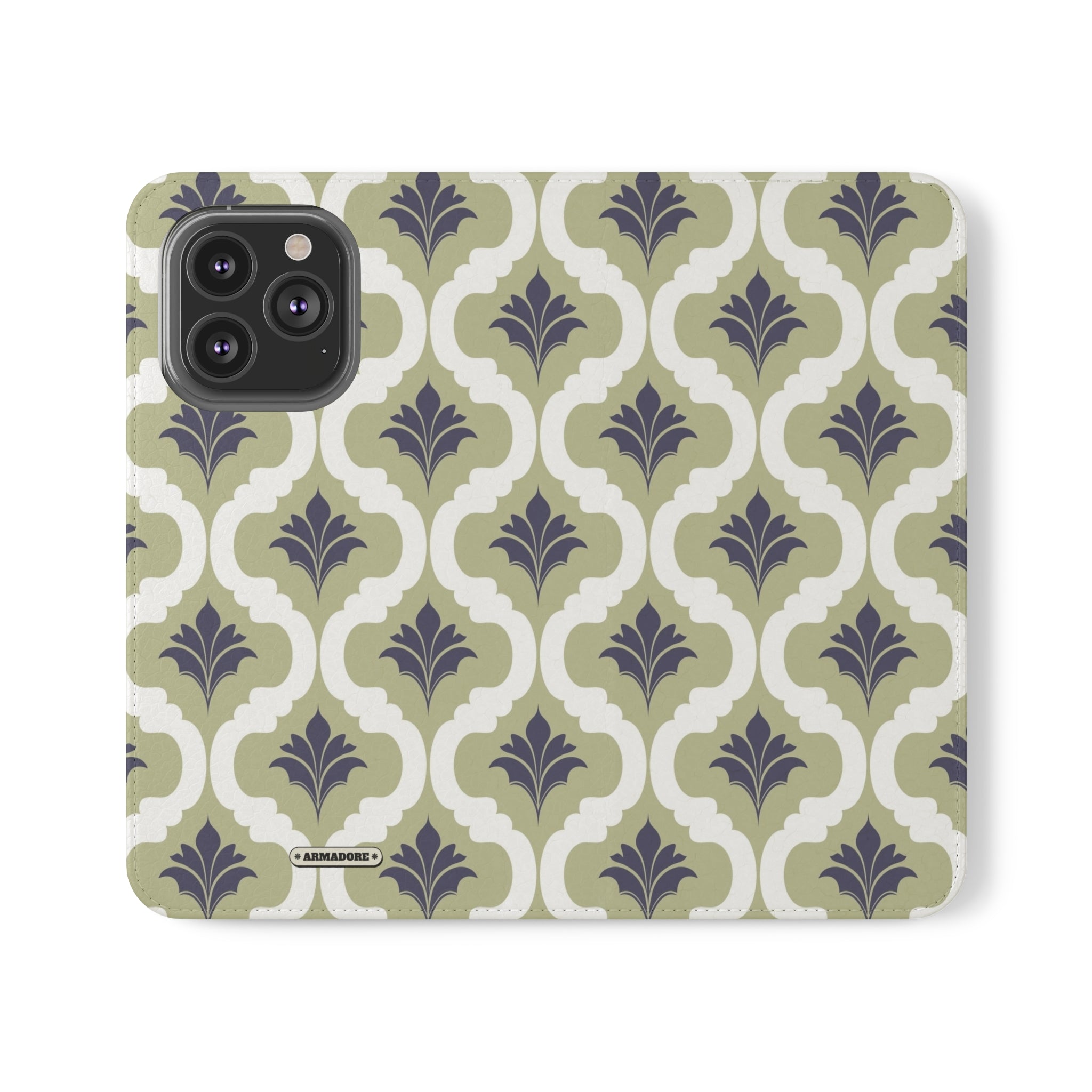 Aesthetic Pattern Vegan Leather Flip Case