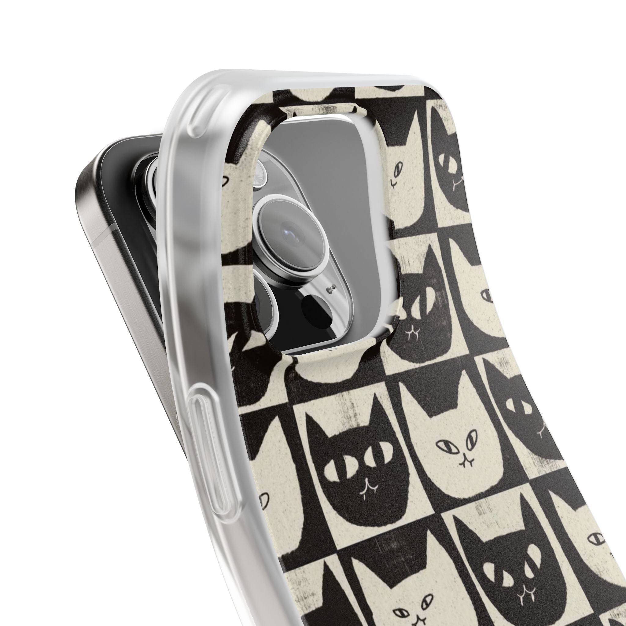 Cute Cats Design Flexi Case