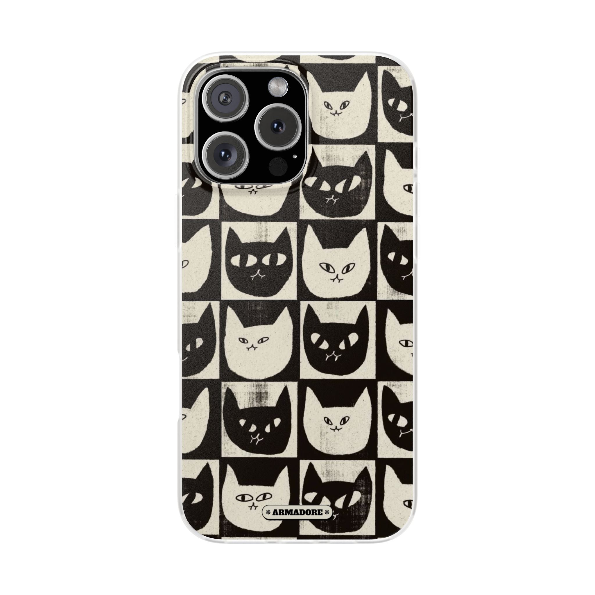 Cute Cats Design Flexi Case