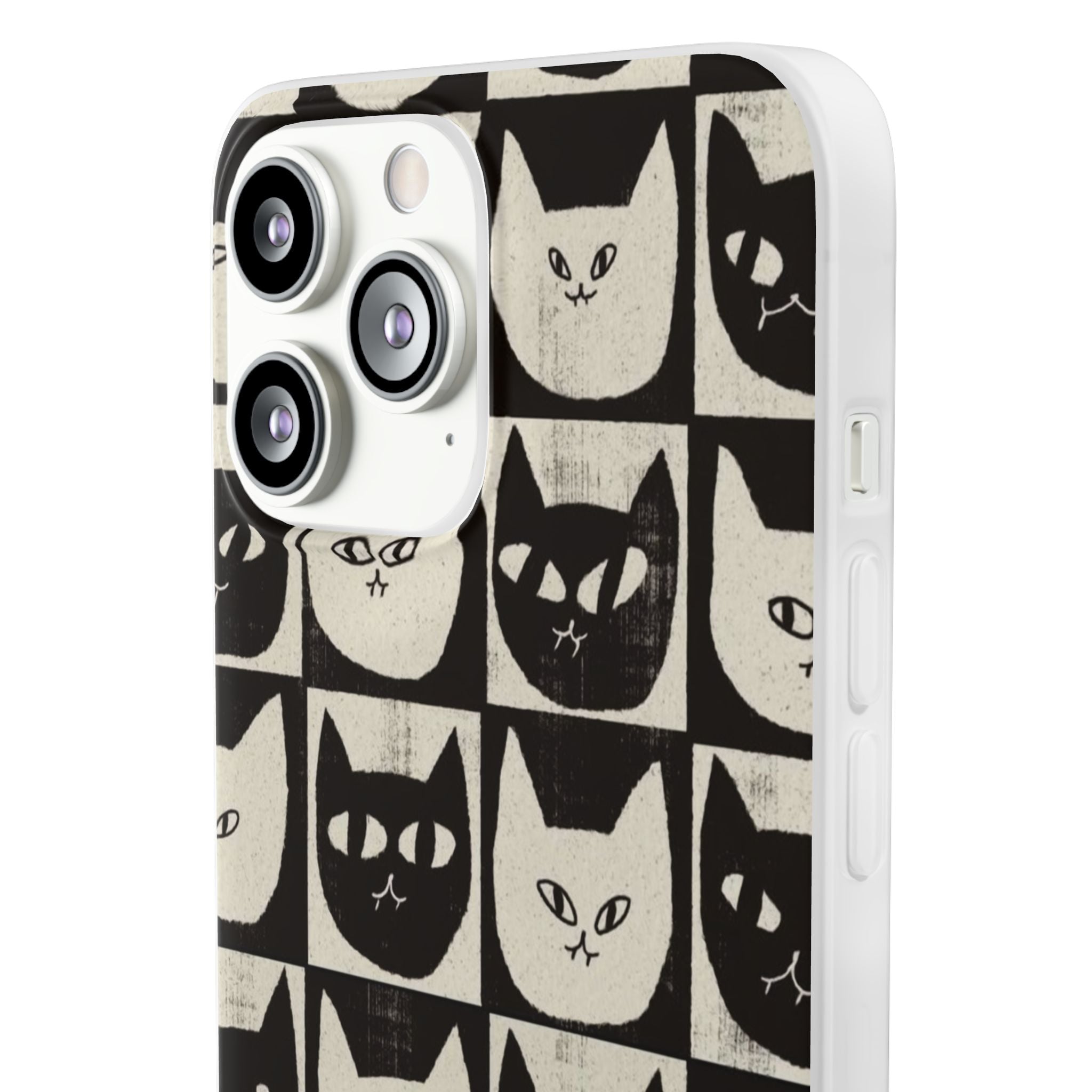 Cute Cats Design Flexi Case