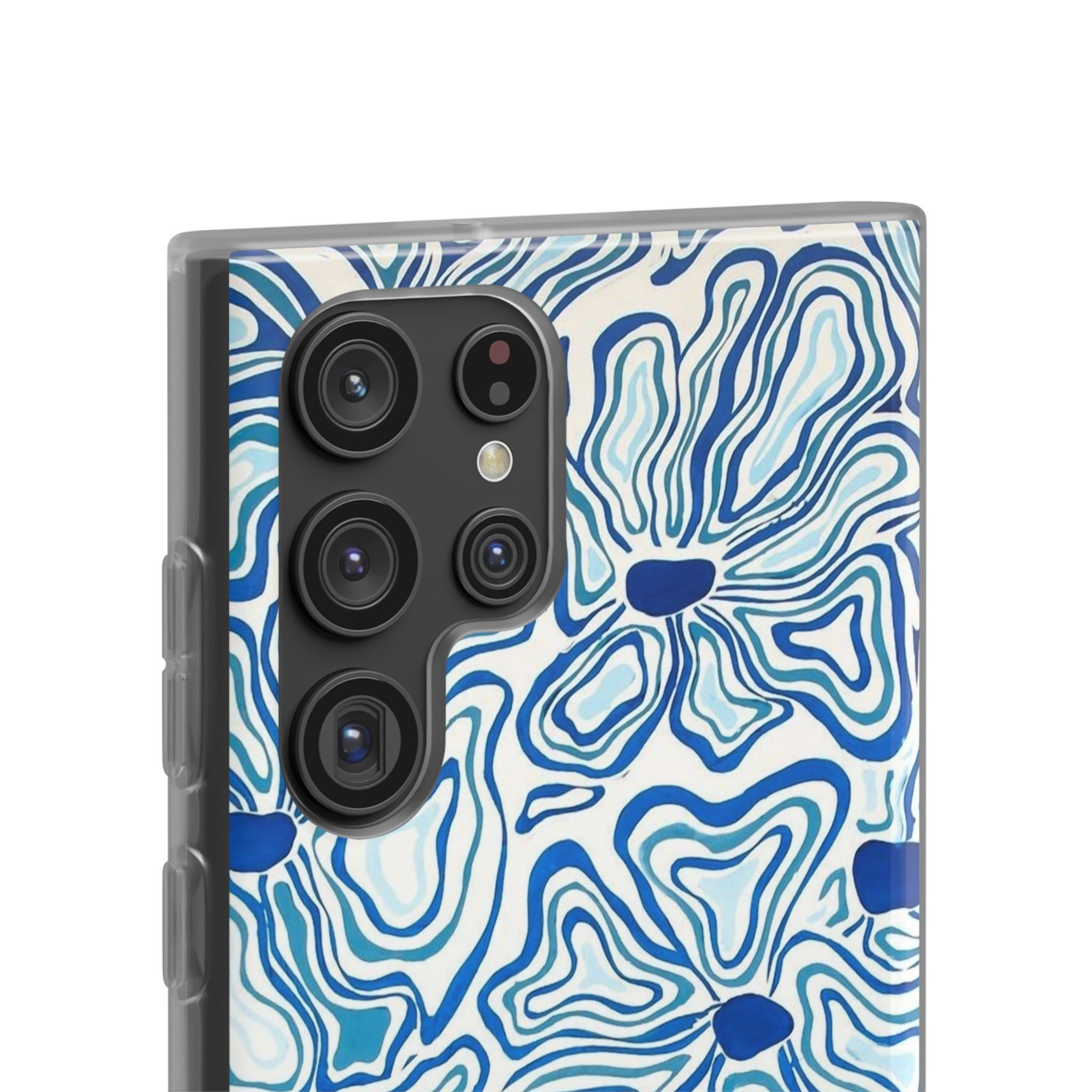 Modern Blue Flexi Phone Case