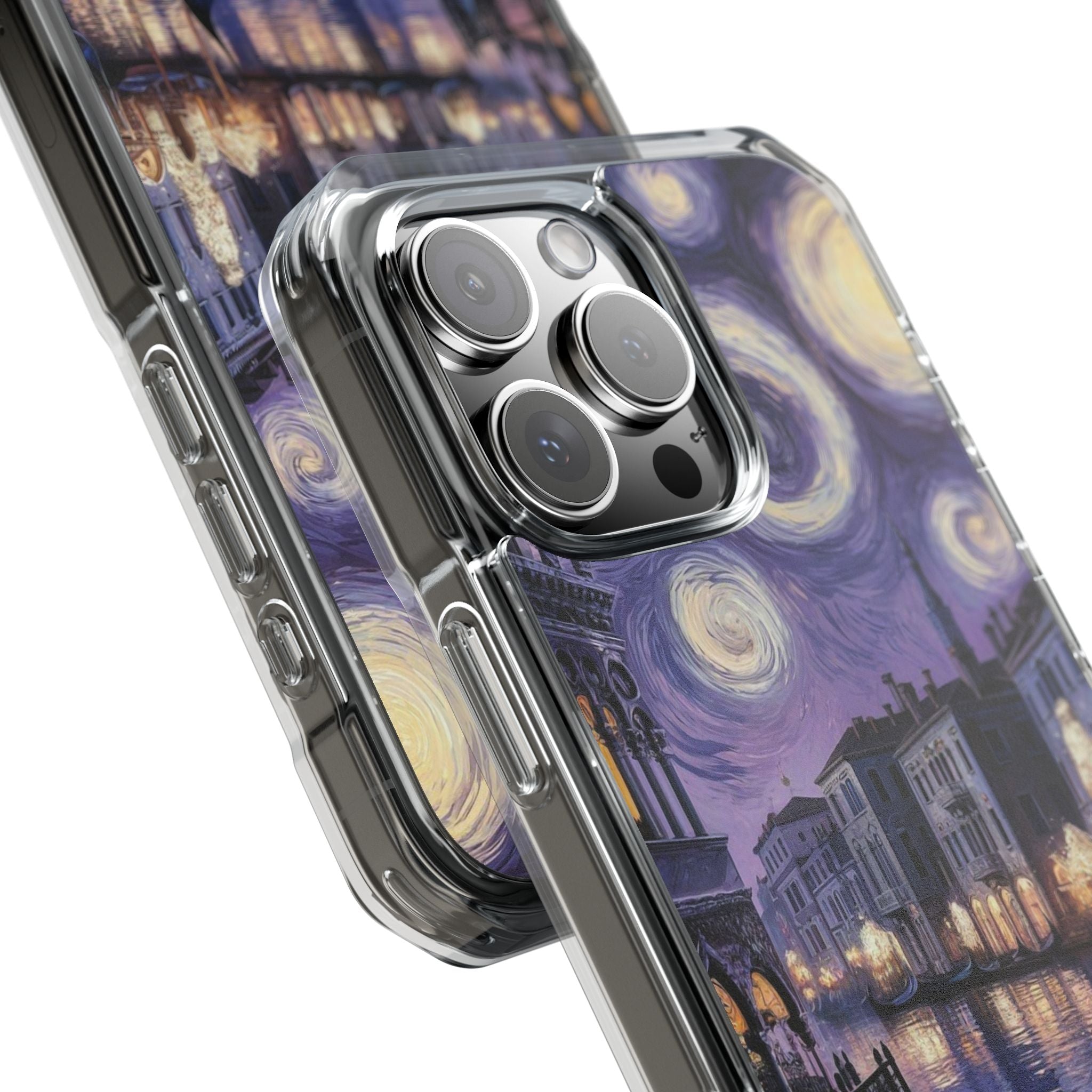 Gogh Style Magnetic Clear Impact Cases