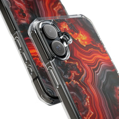 Molten Magma Clear MagSafe® Impact Cases