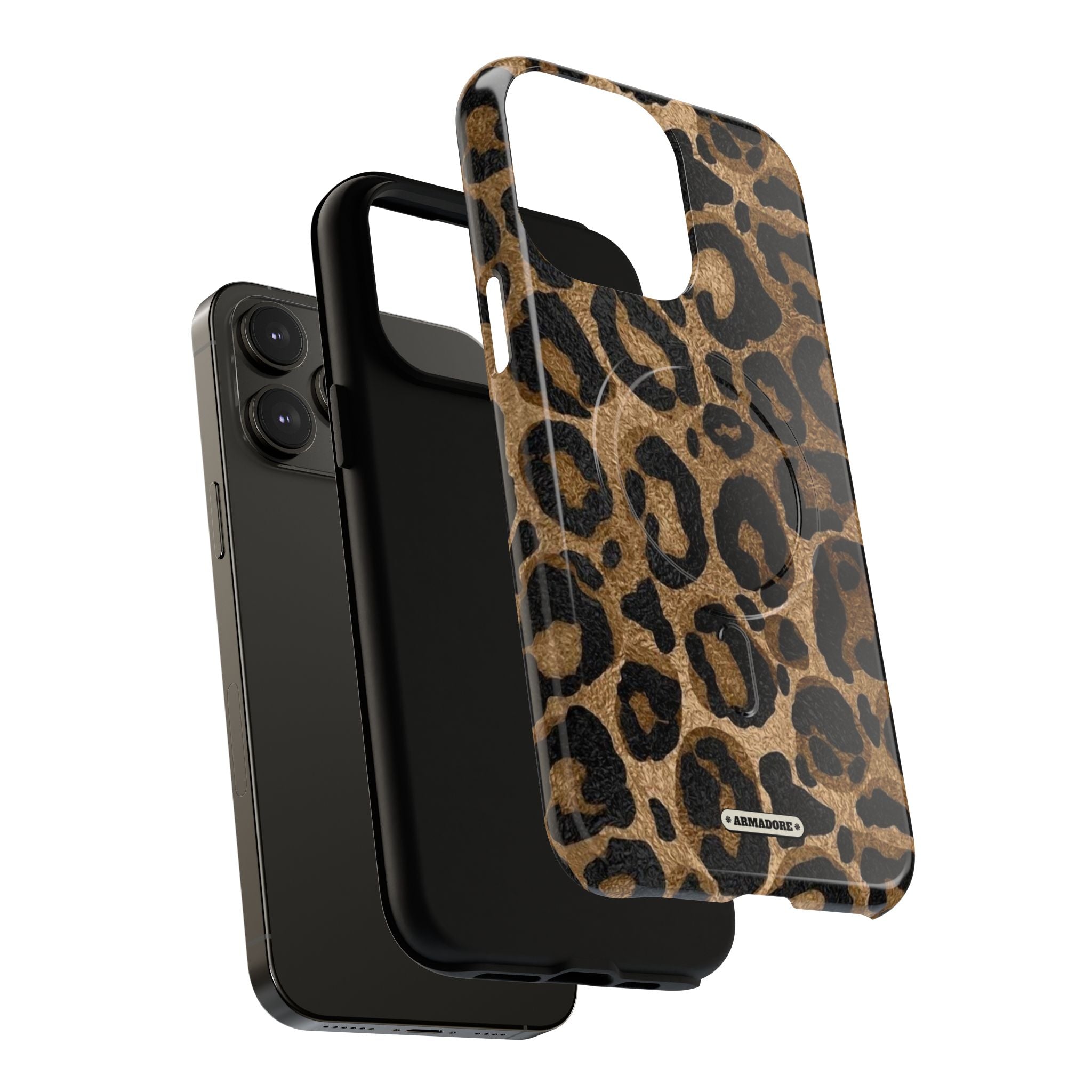 Royal Leopard Skin Tough MagSafe® Case