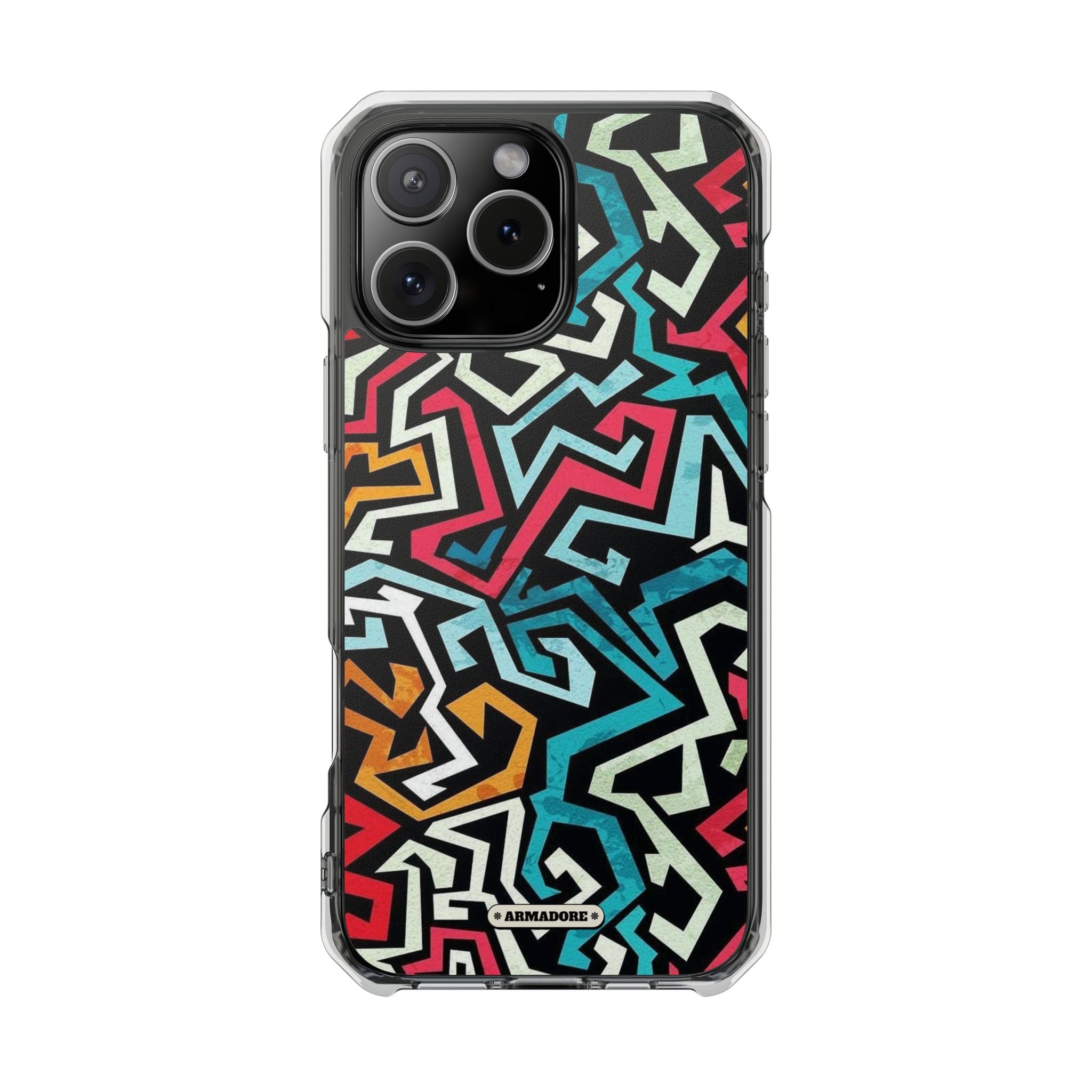 Color Blast Magnetic Clear Impact Case