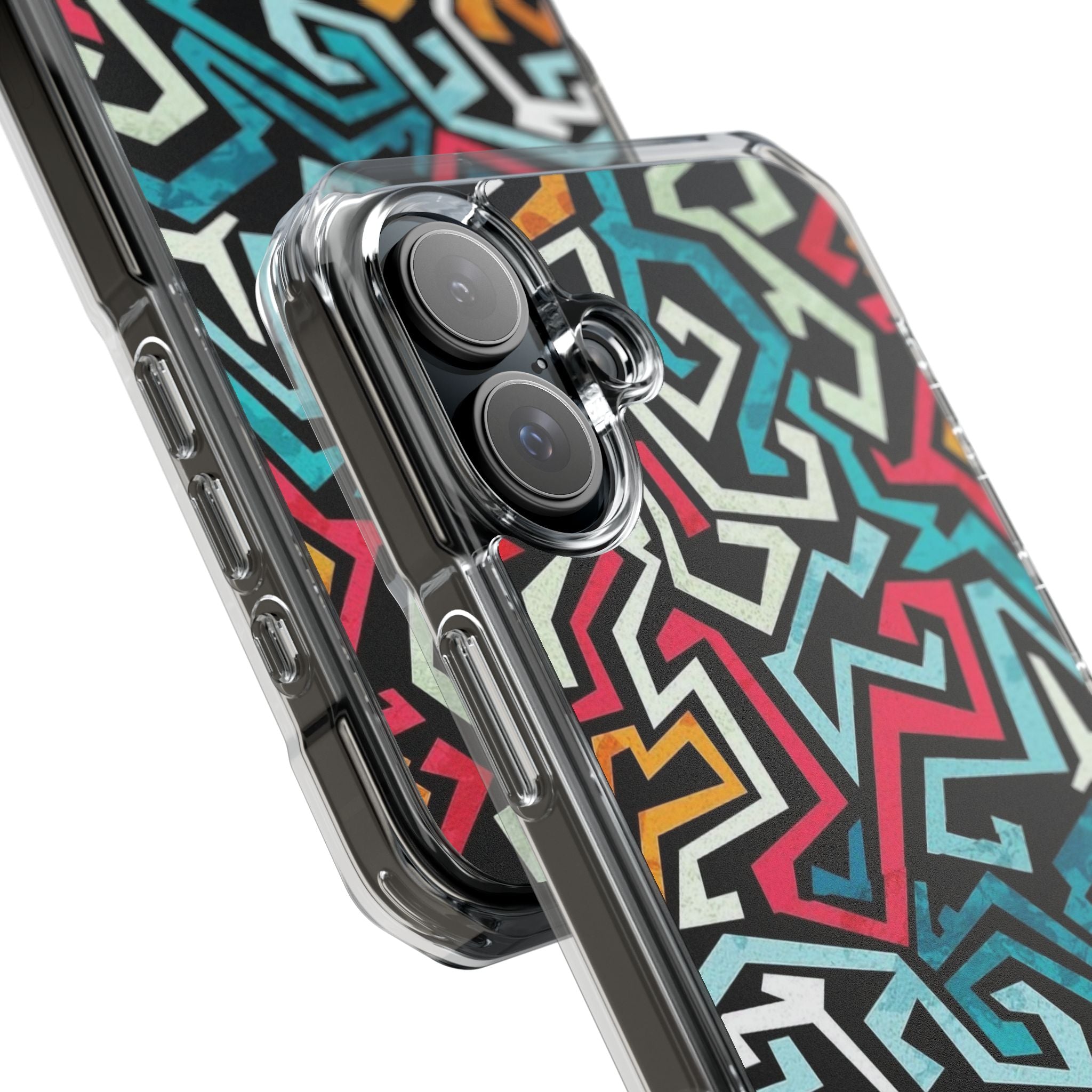 Color Blast Magnetic Clear Impact Case