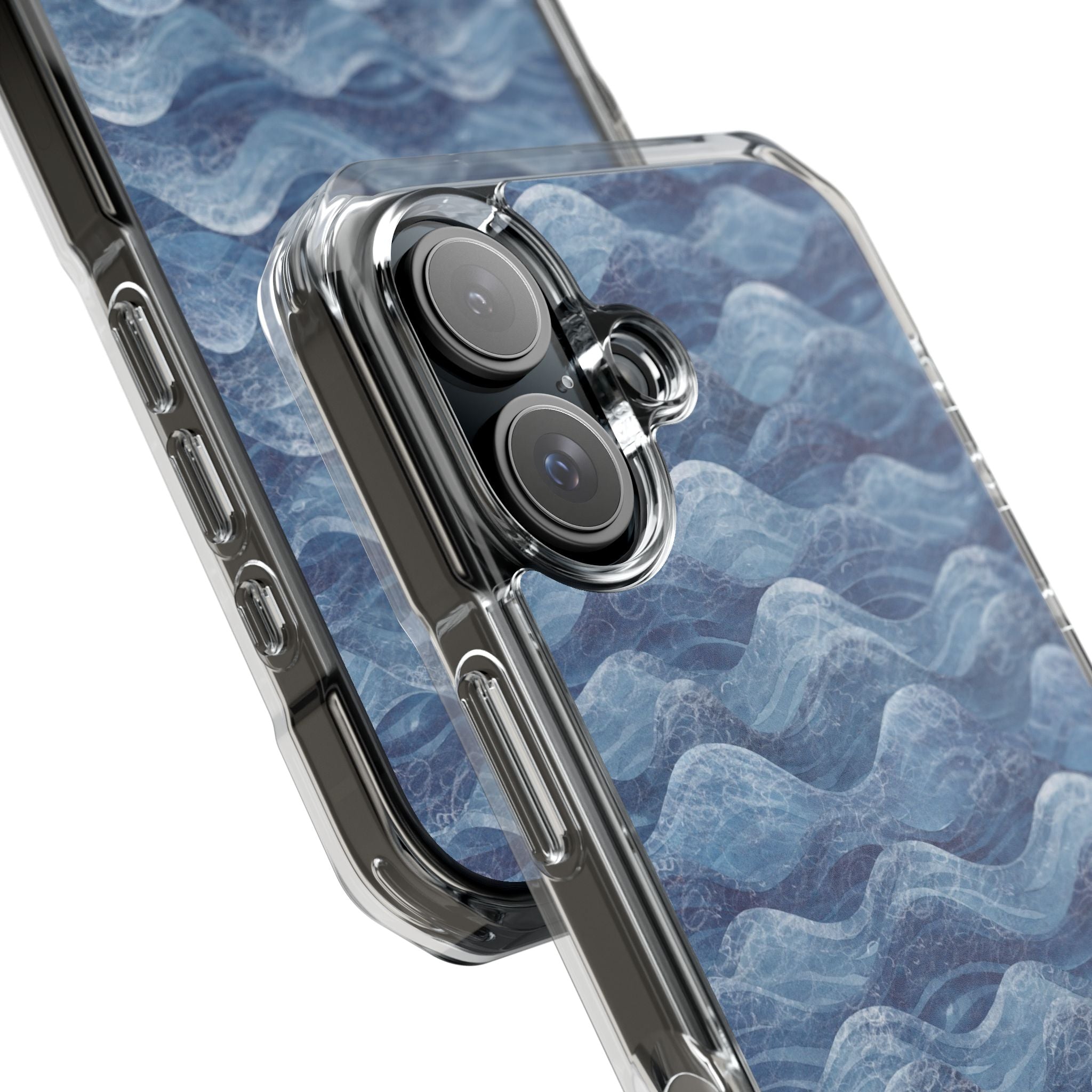 Aesthetic Blue Waves Tough Magnet Case MagSafe® Compatible