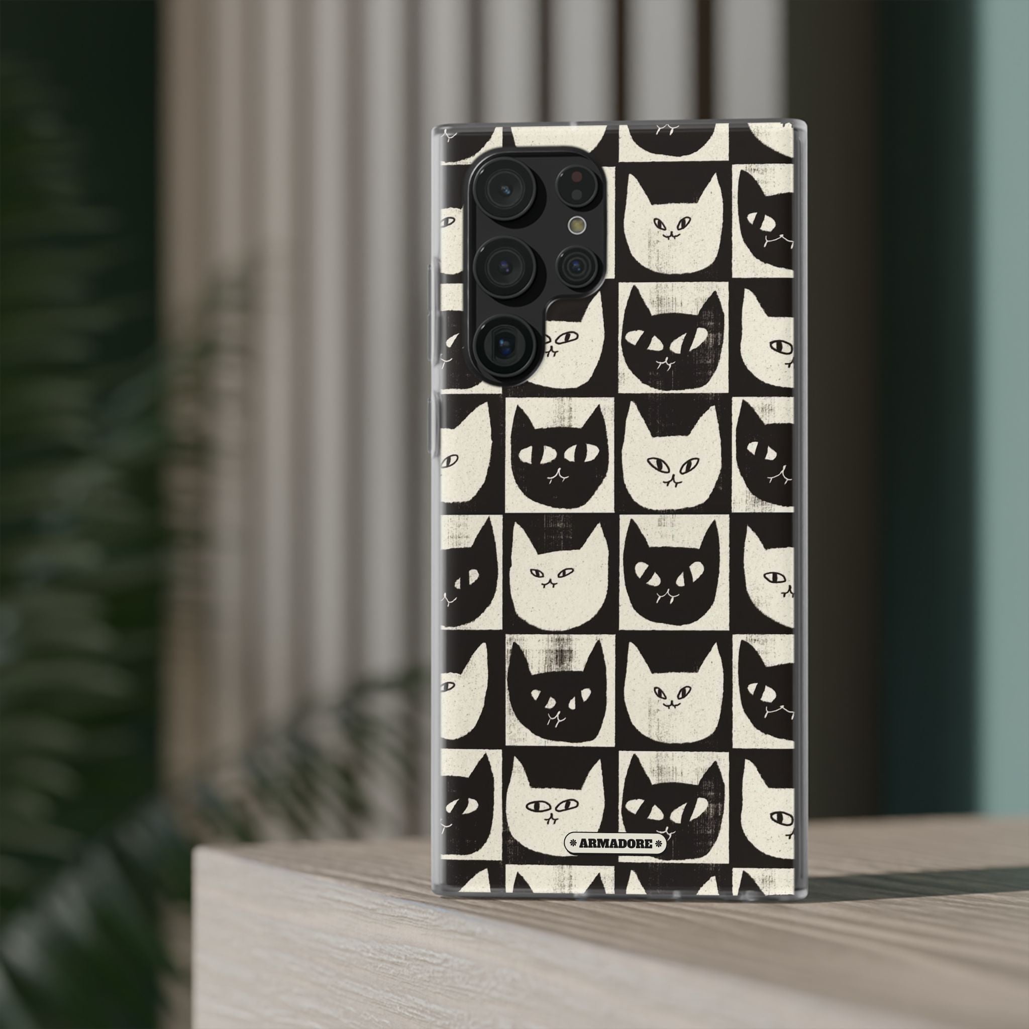 Cute Cats Design Flexi Case