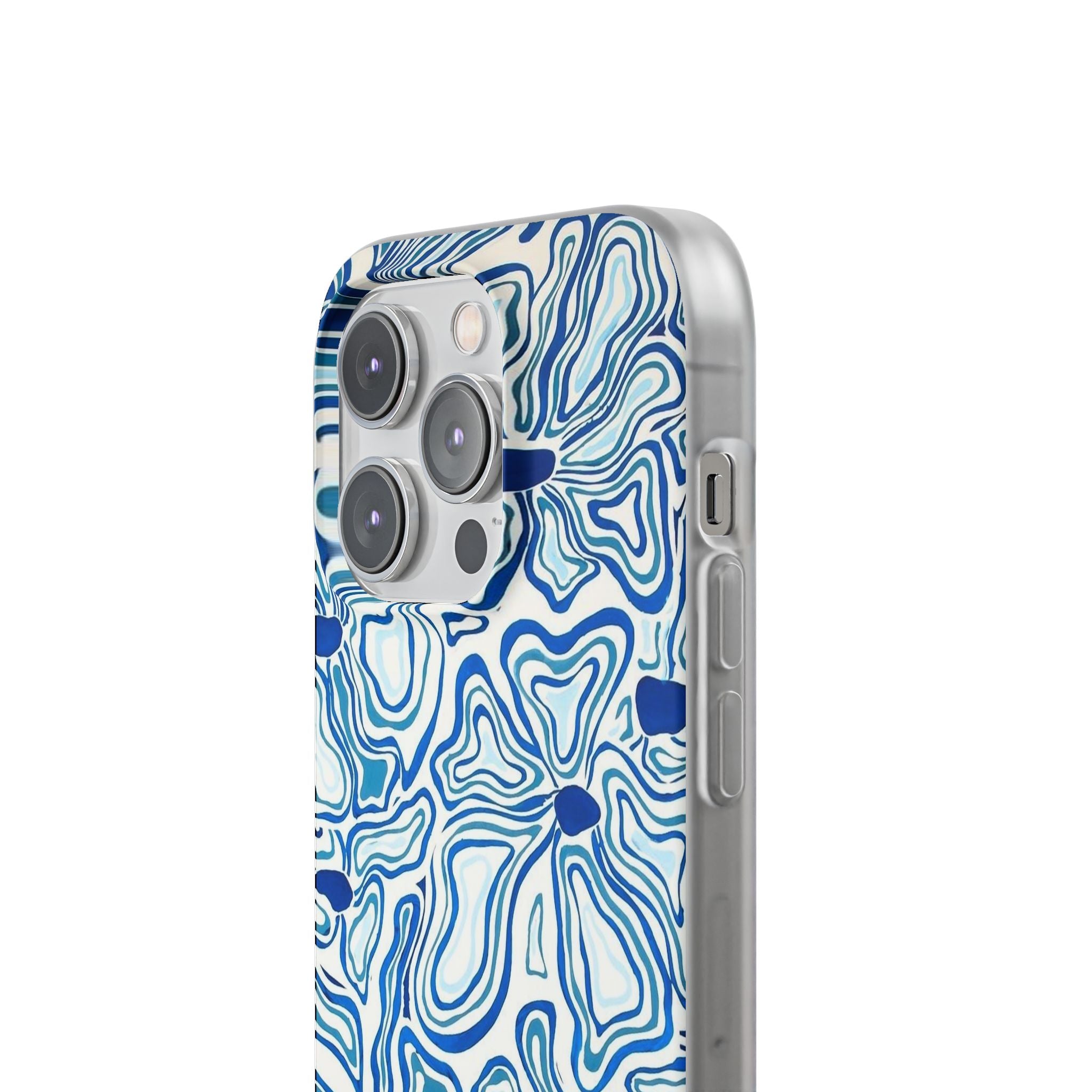 Modern Blue Flexi Phone Case