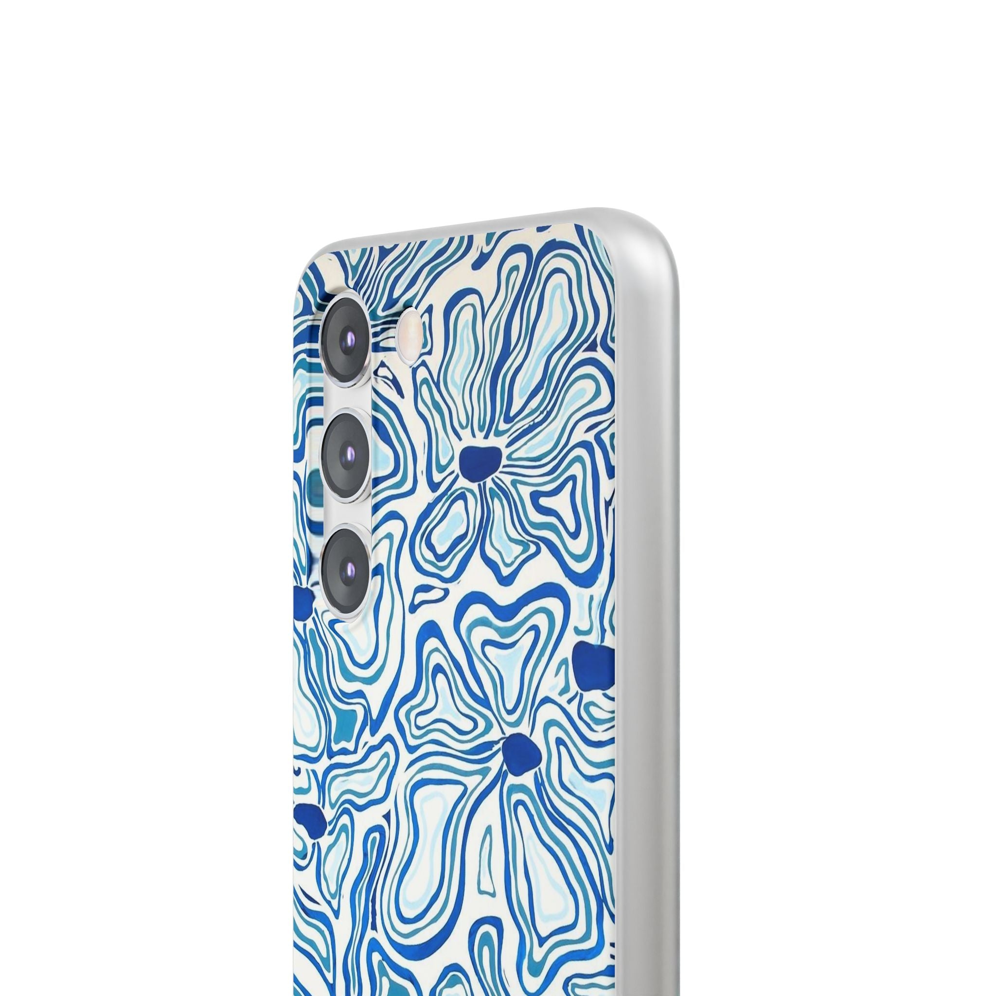 Modern Blue Flexi Phone Case