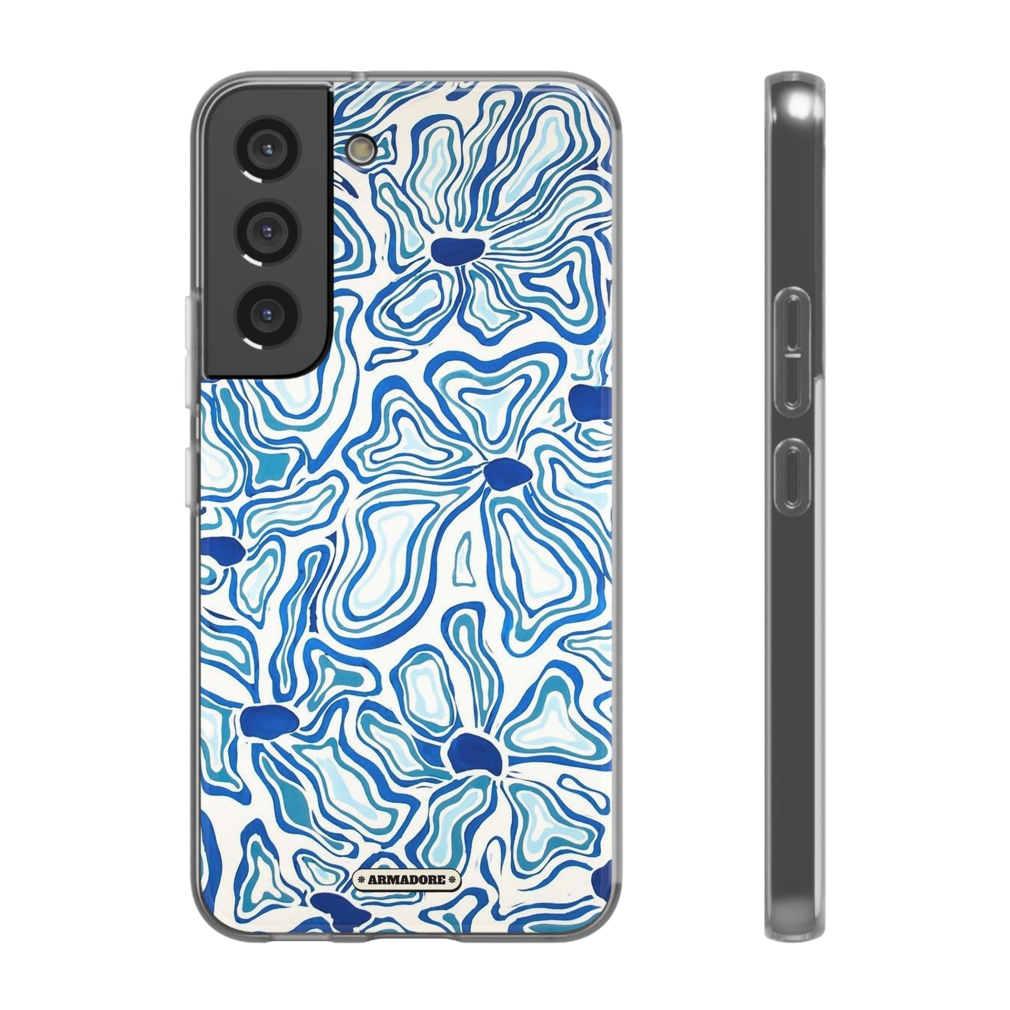 Modern Blue Flexi Phone Case