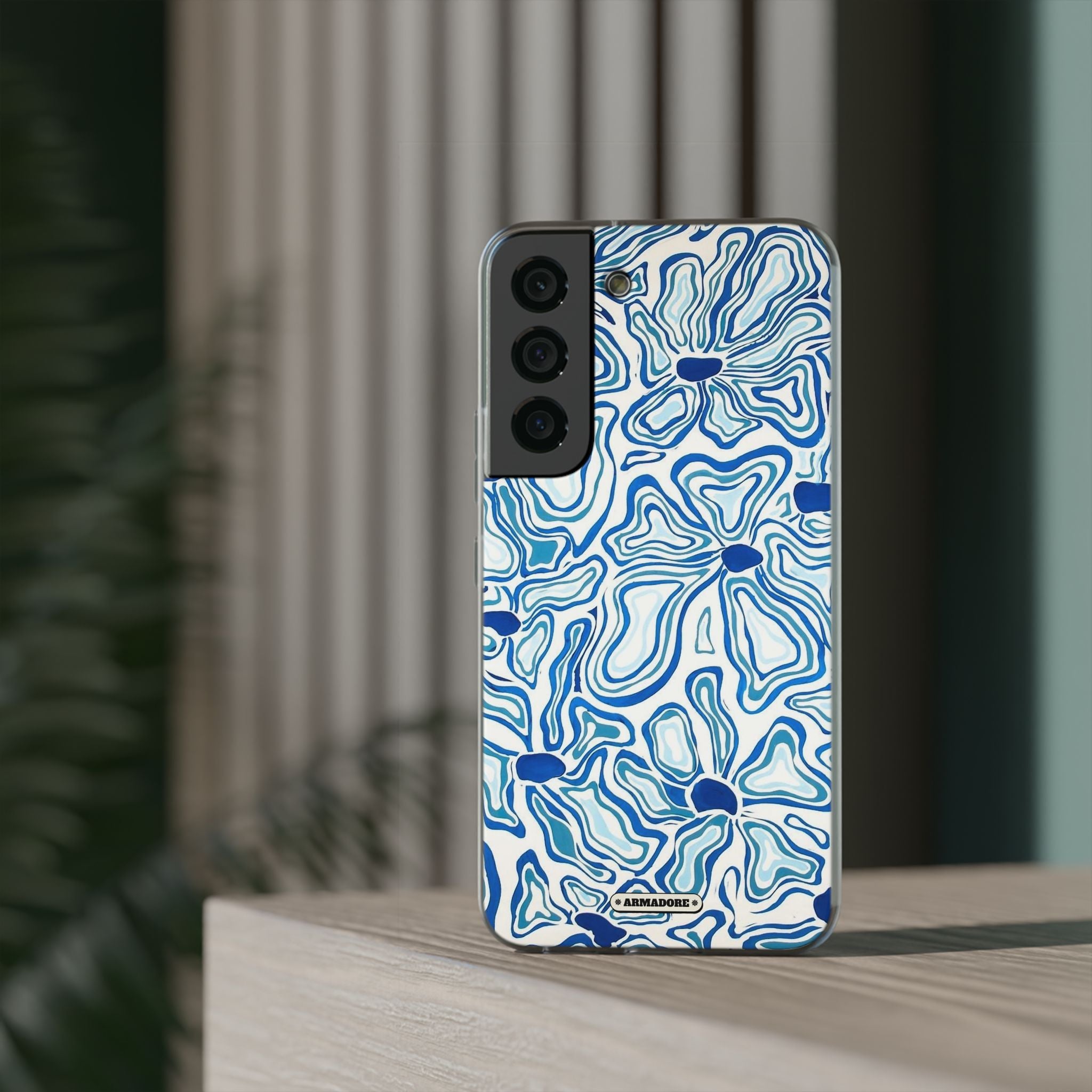 Modern Blue Flexi Phone Case