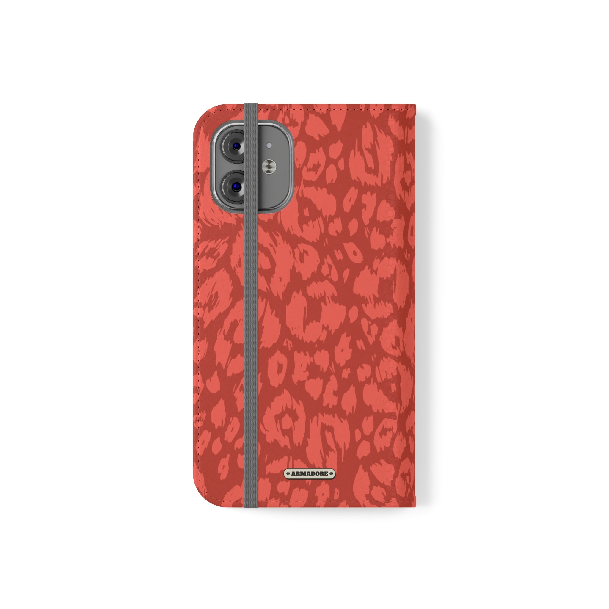 Wild Cat Vegan Leather Flip Case