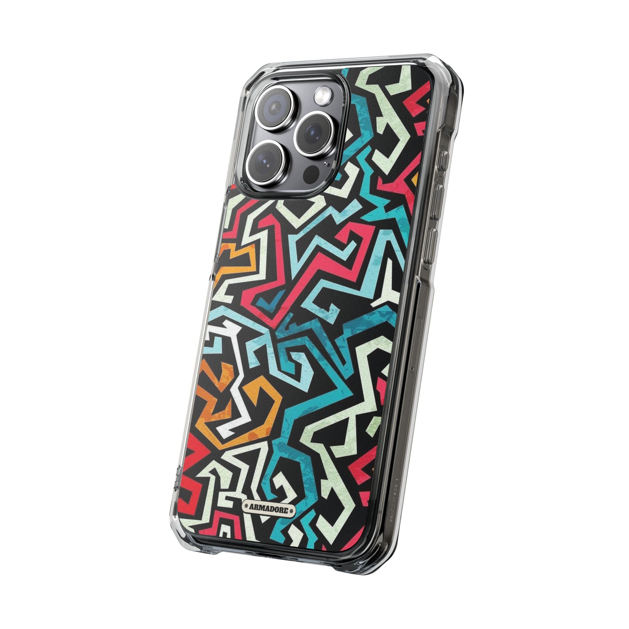 Color Blast Magnetic Clear Impact Case