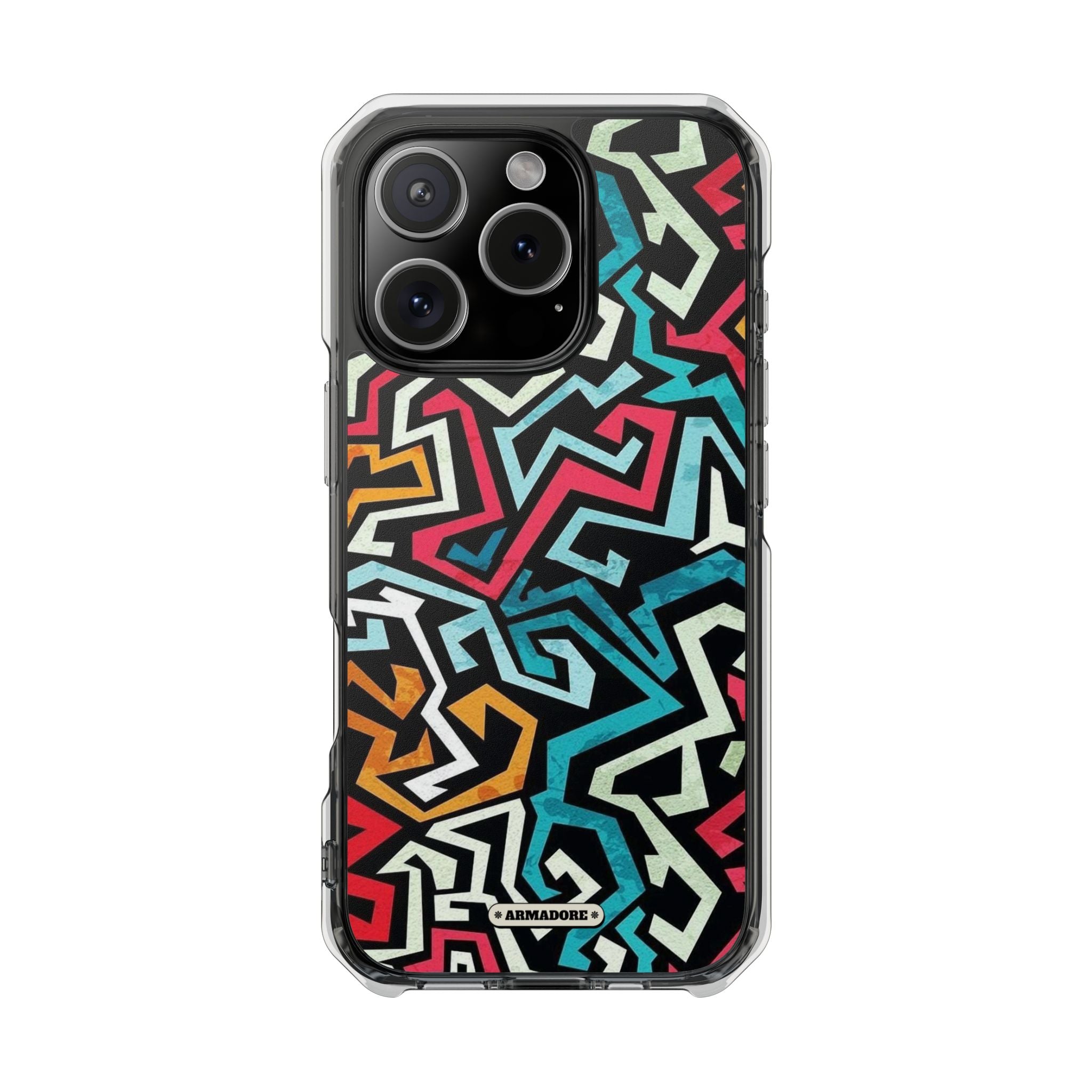 Color Blast Magnetic Clear Impact Case