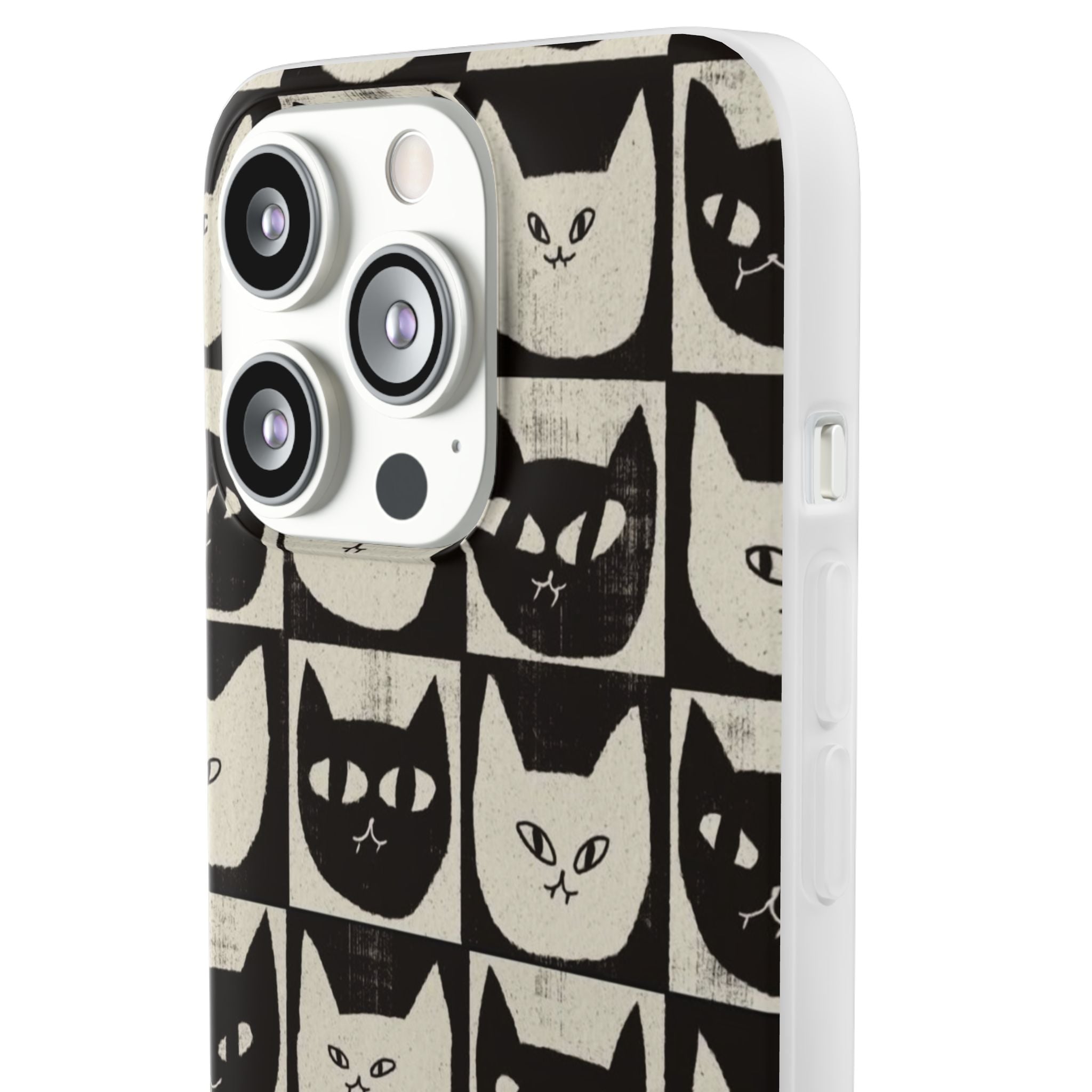 Cute Cats Design Flexi Case