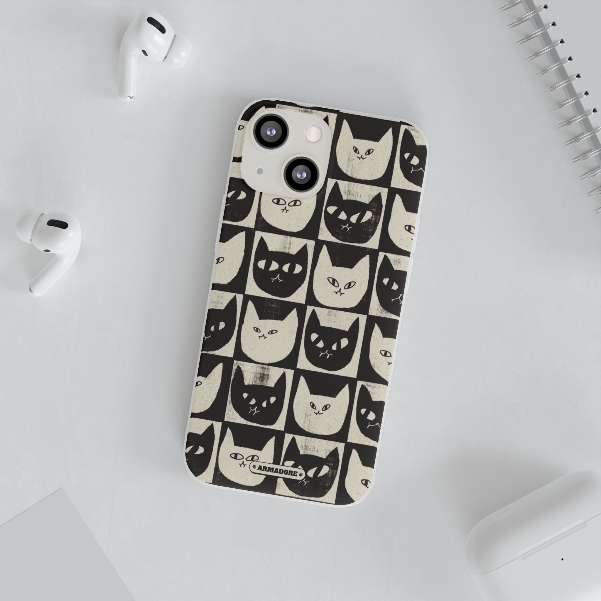 Cute Cats Design Flexi Case