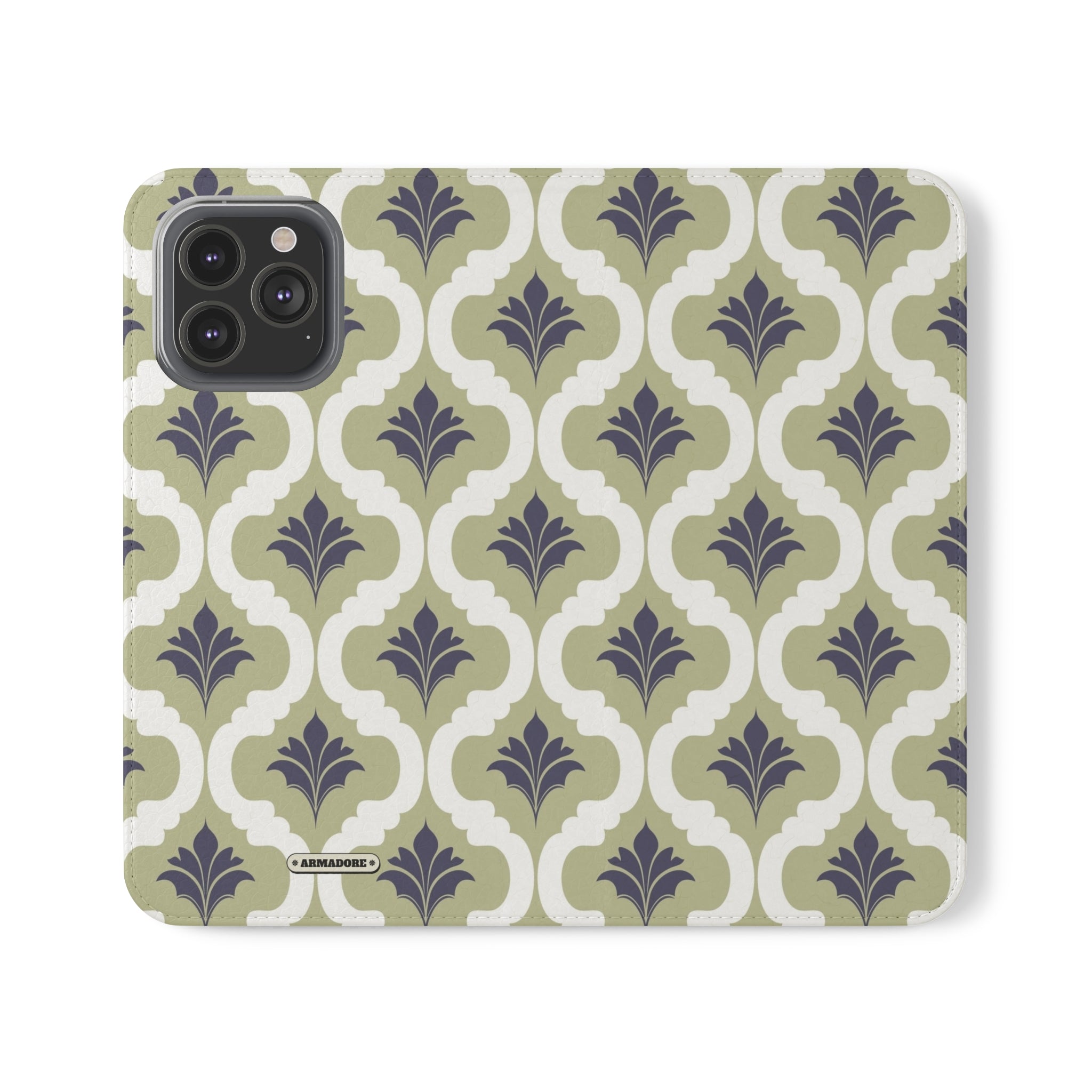 Aesthetic Pattern Vegan Leather Flip Case