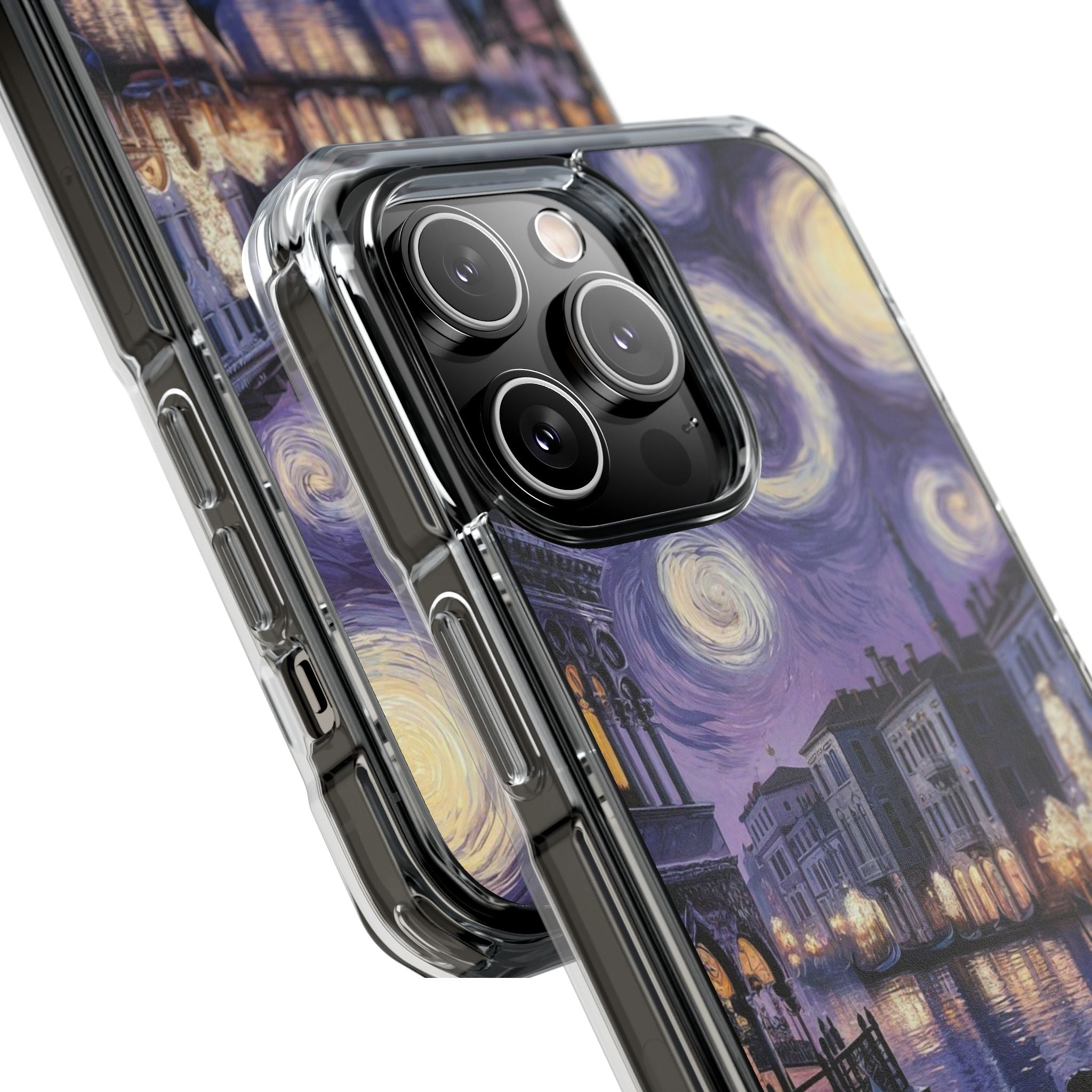 Gogh Style Magnetic Clear Impact Cases