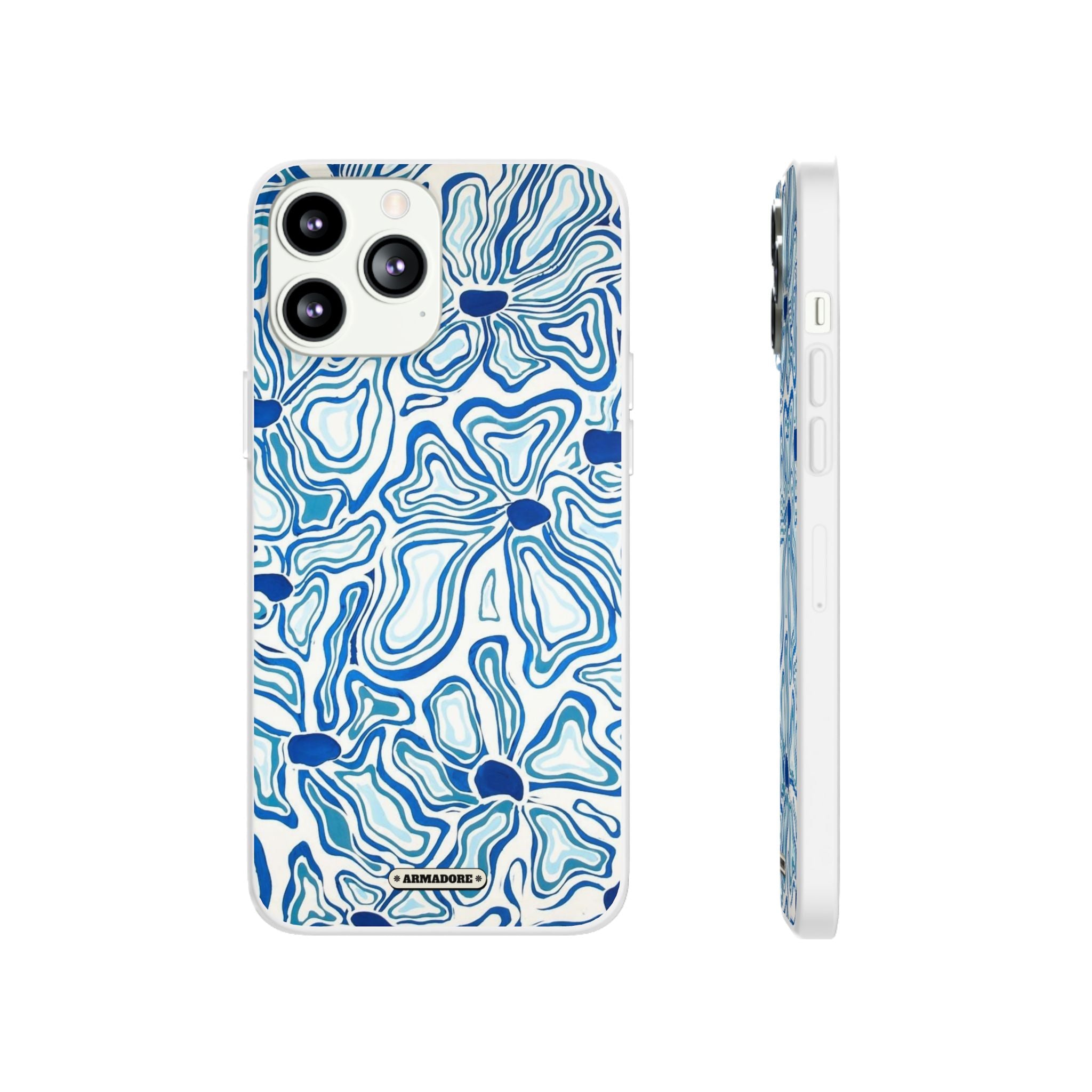 Modern Blue Flexi Phone Case