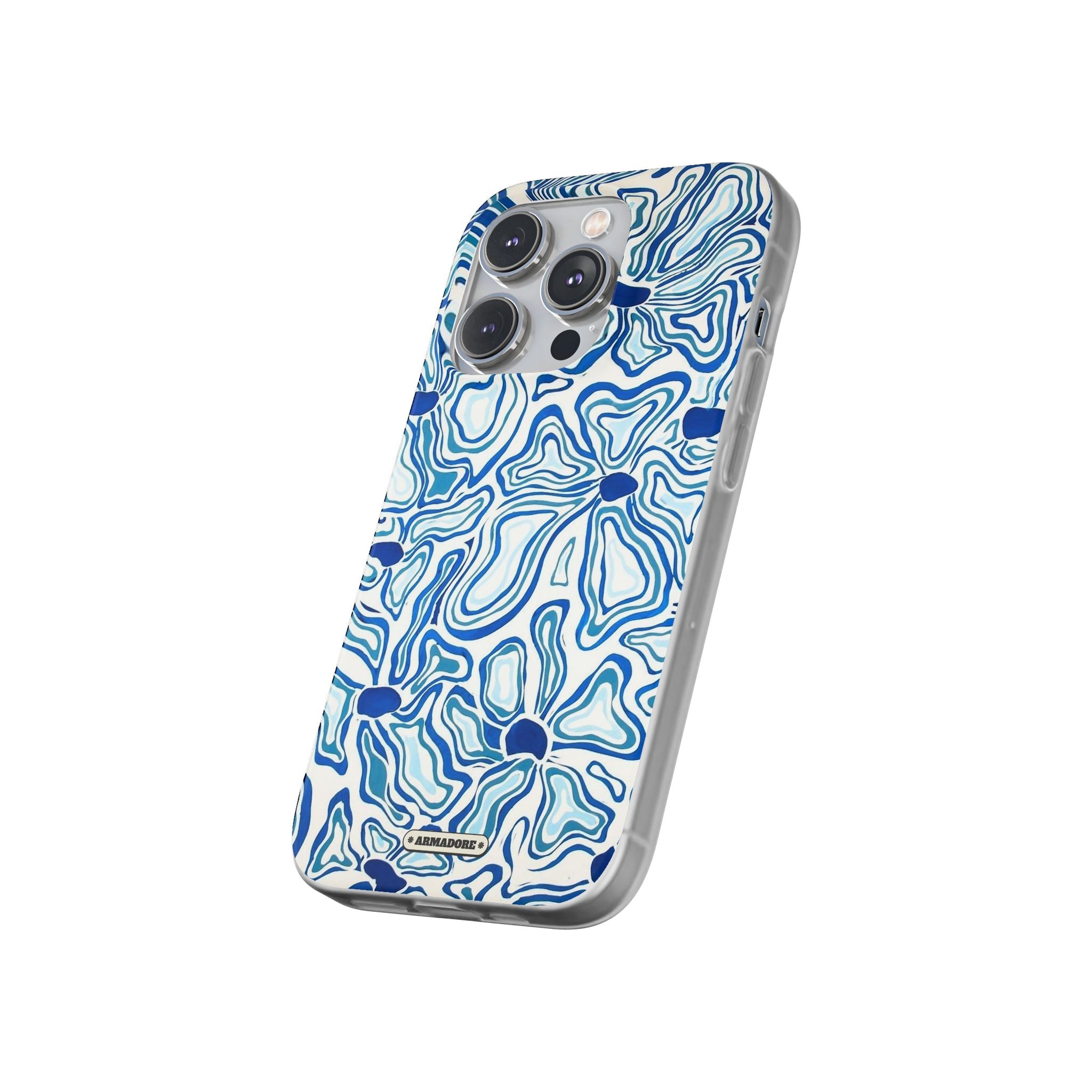 Modern Blue Flexi Phone Case