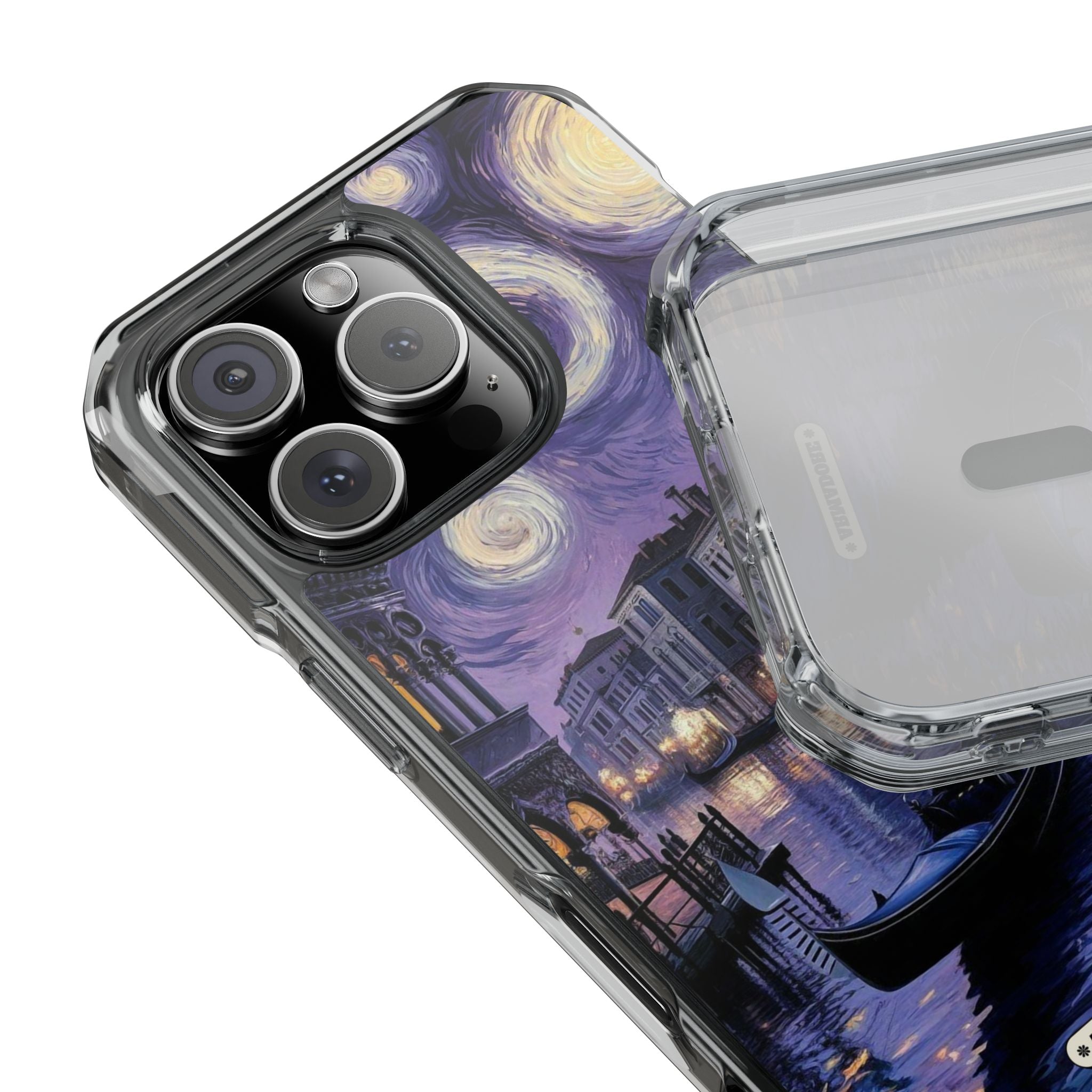 Gogh Style Magnetic Clear Impact Cases