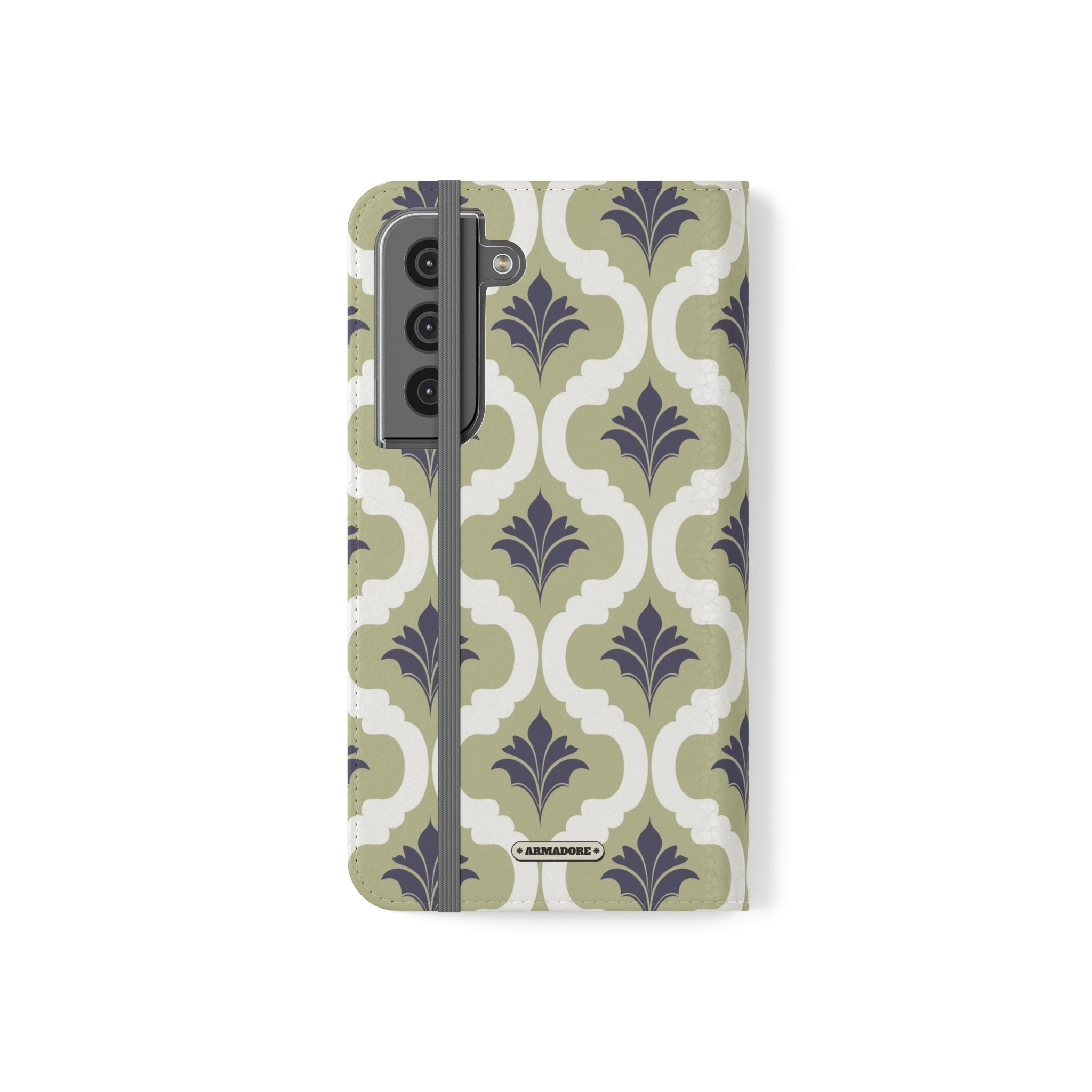 Aesthetic Pattern Vegan Leather Flip Case