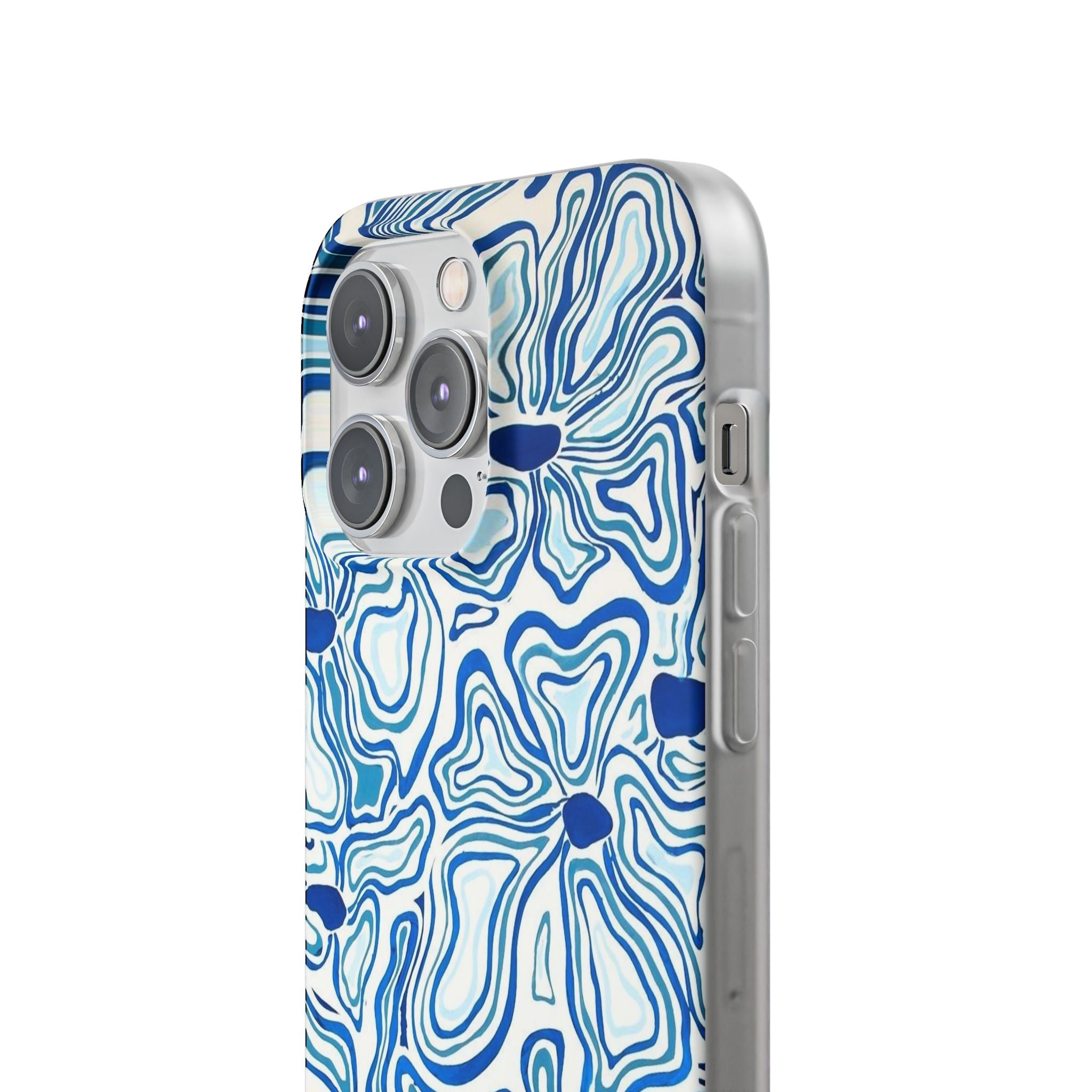 Modern Blue Flexi Phone Case