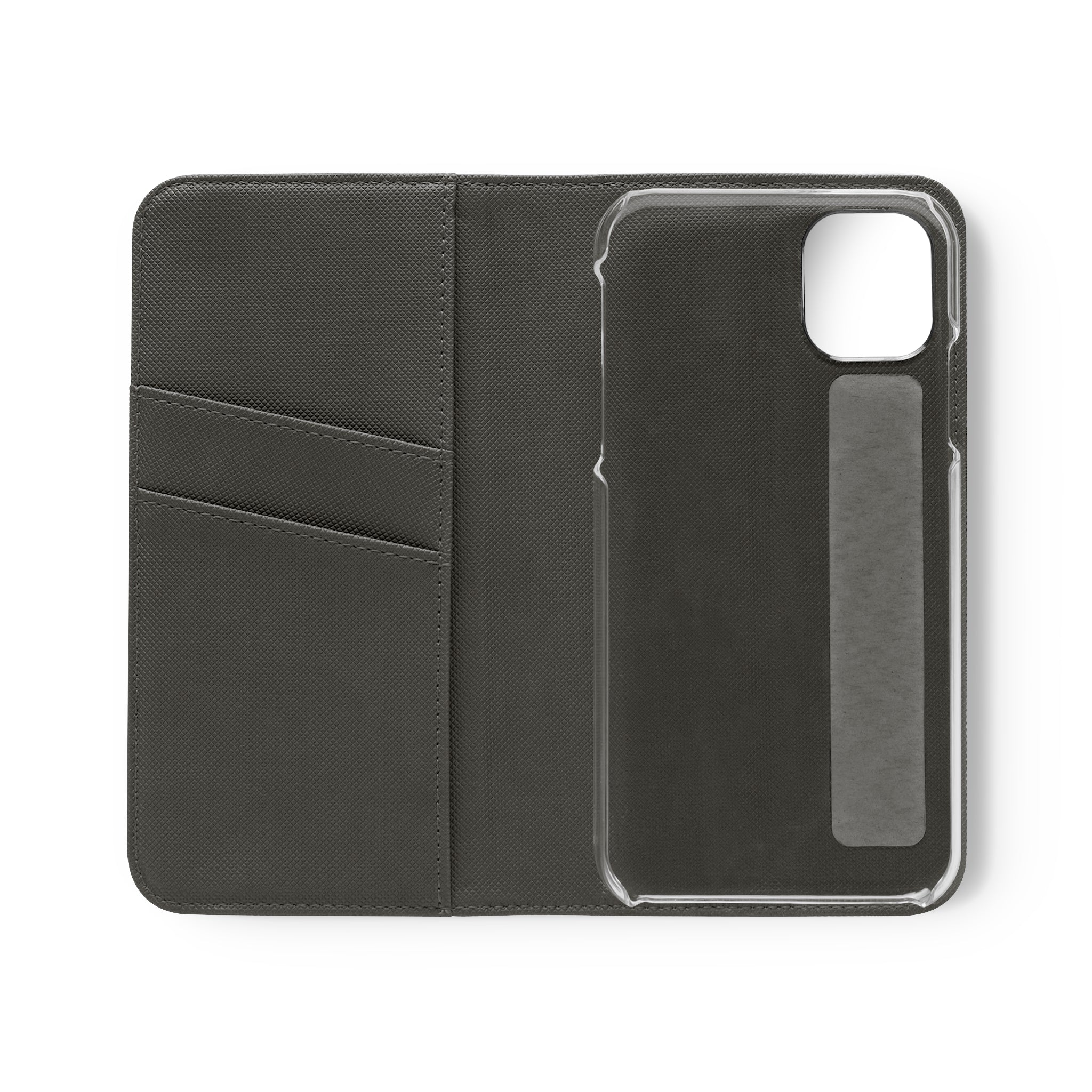 Zebra Skin Vegan Leather Flip Case