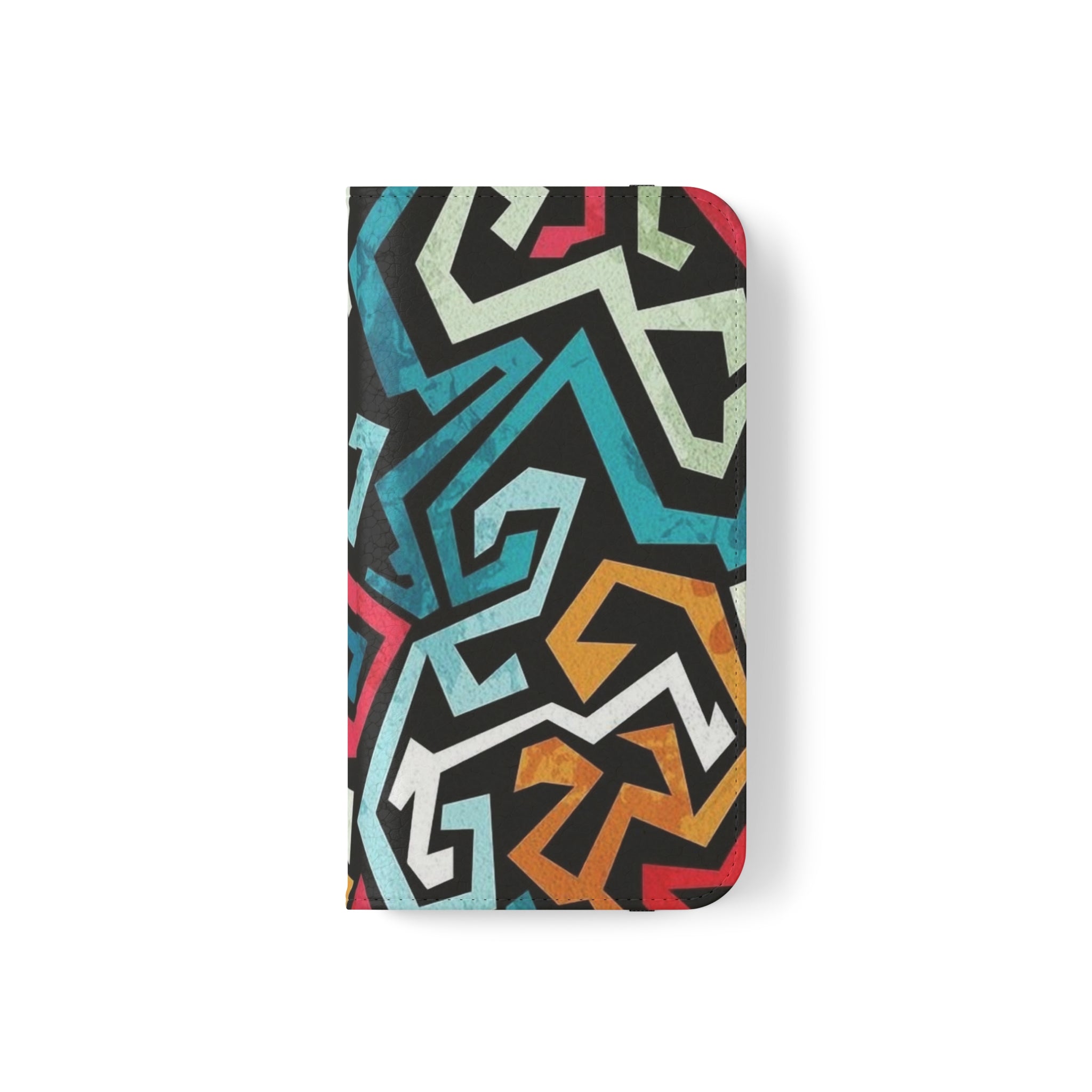 Color Blast Vegan Leather Flip Case