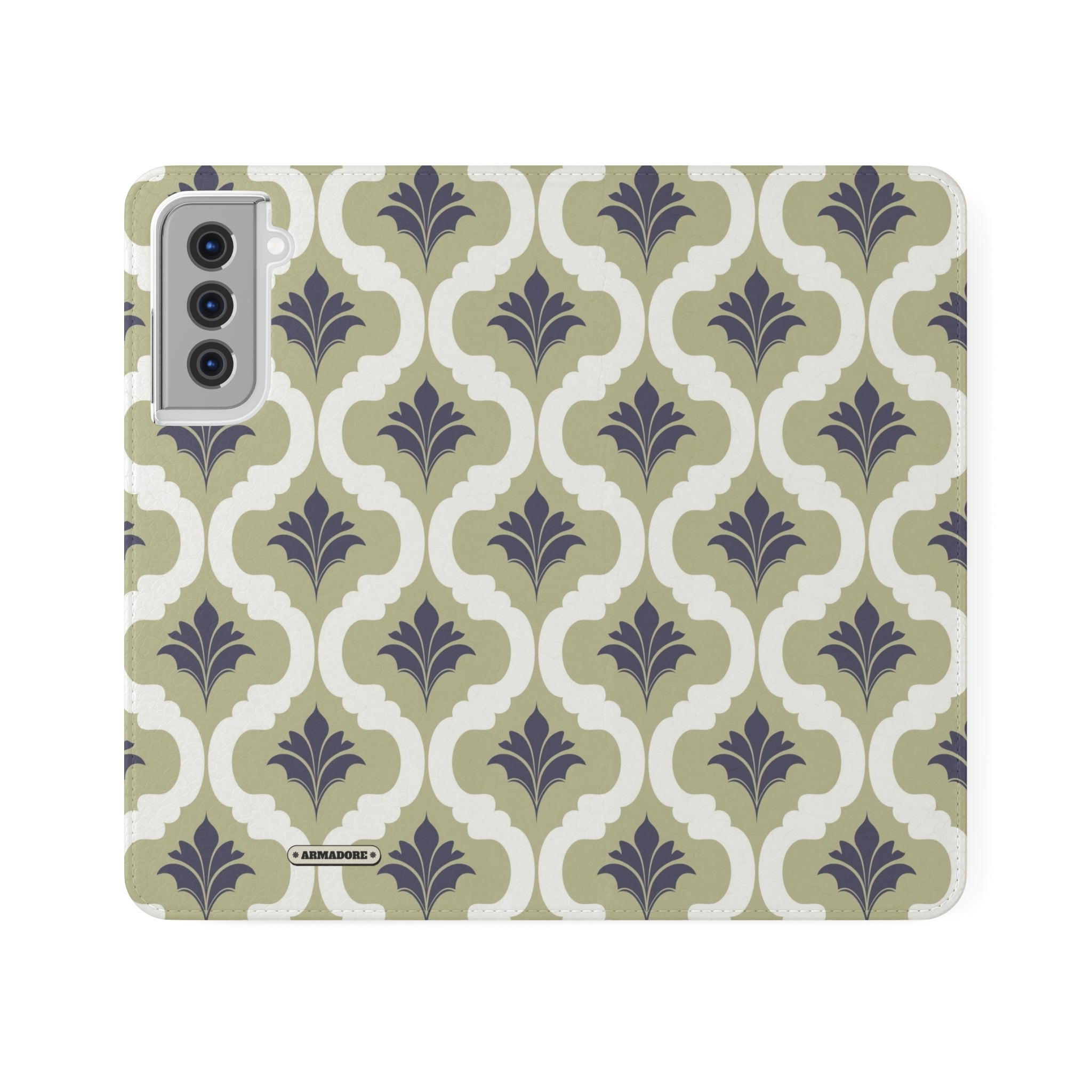 Aesthetic Pattern Vegan Leather Flip Case