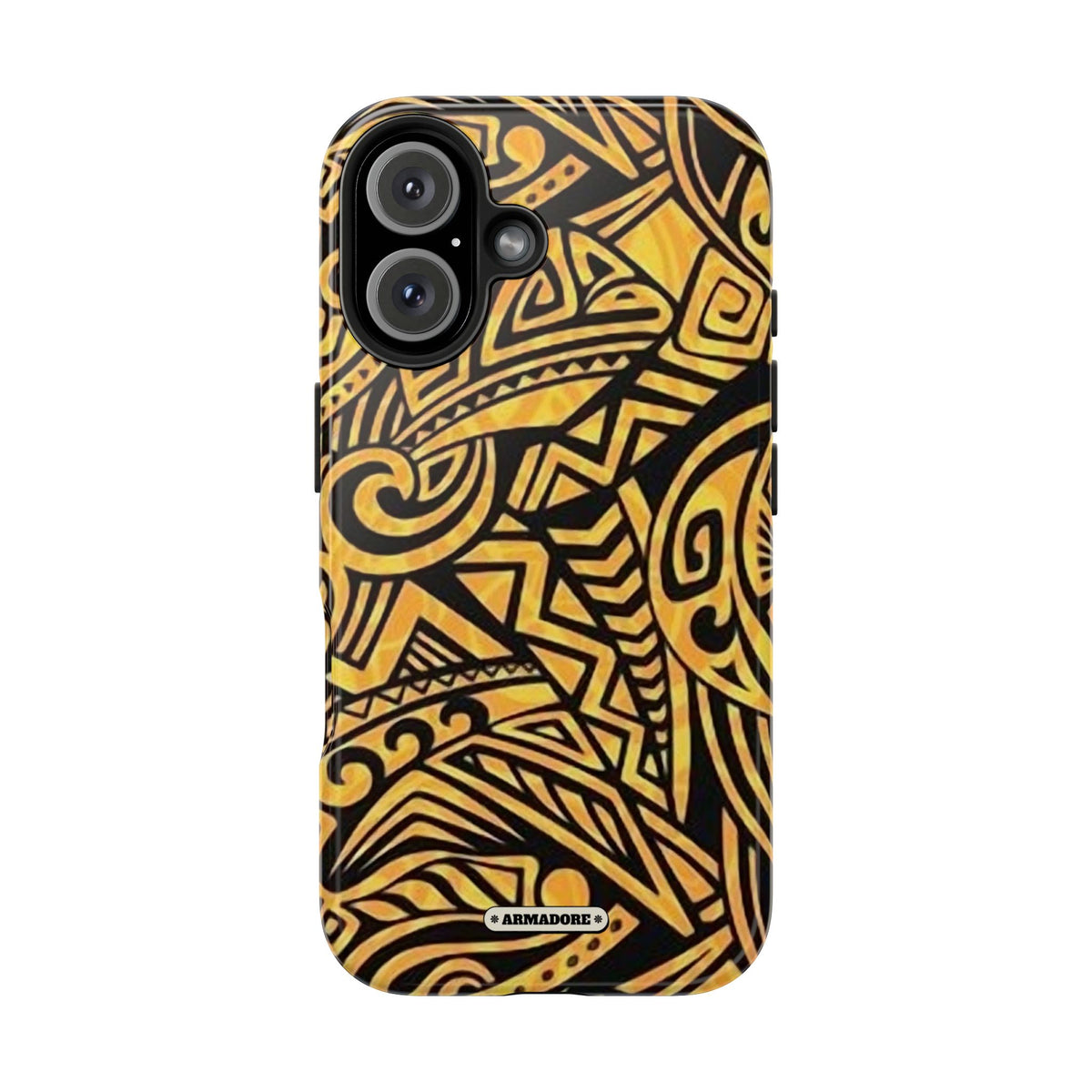 Yellow Pattern Tough Phone Case