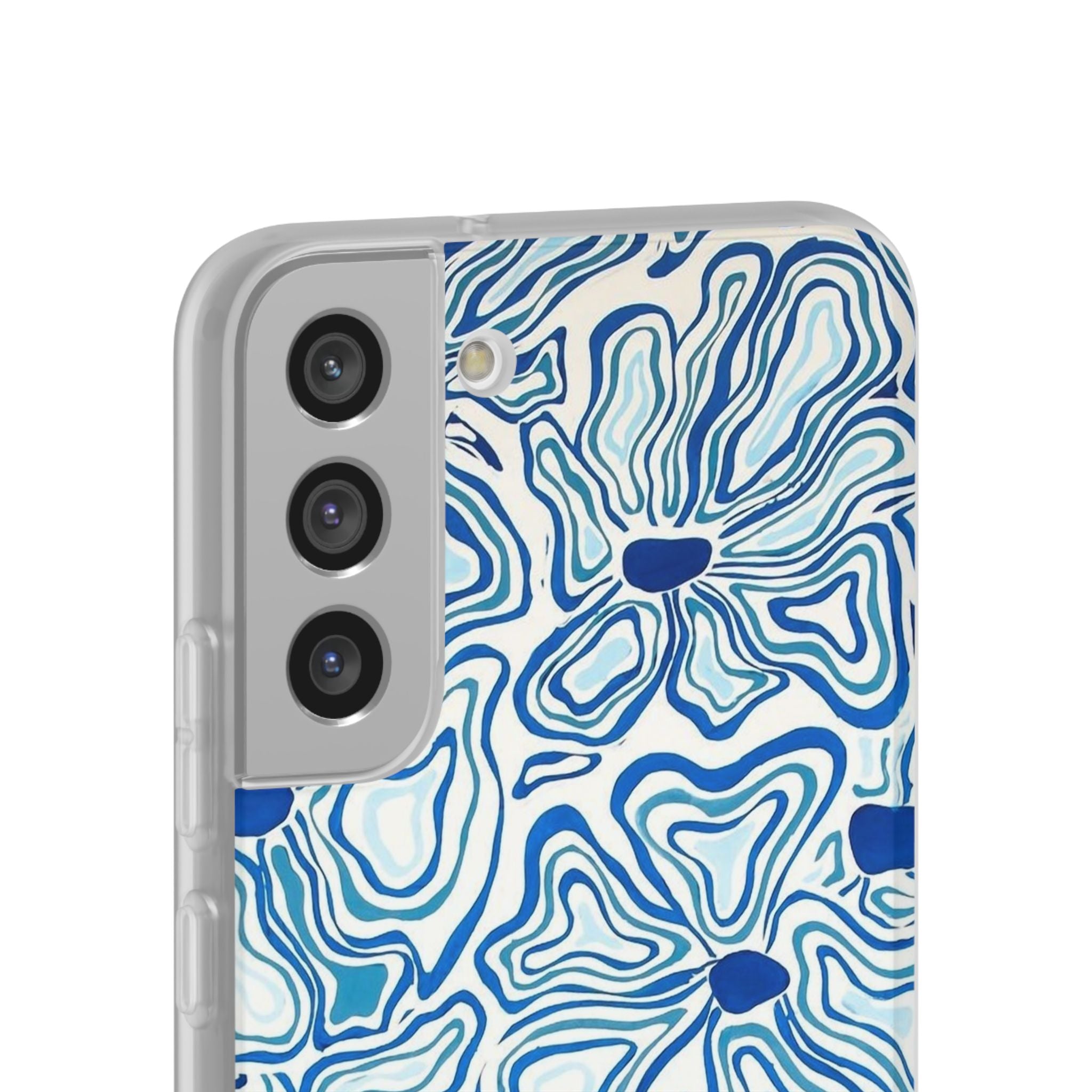 Modern Blue Flexi Phone Case