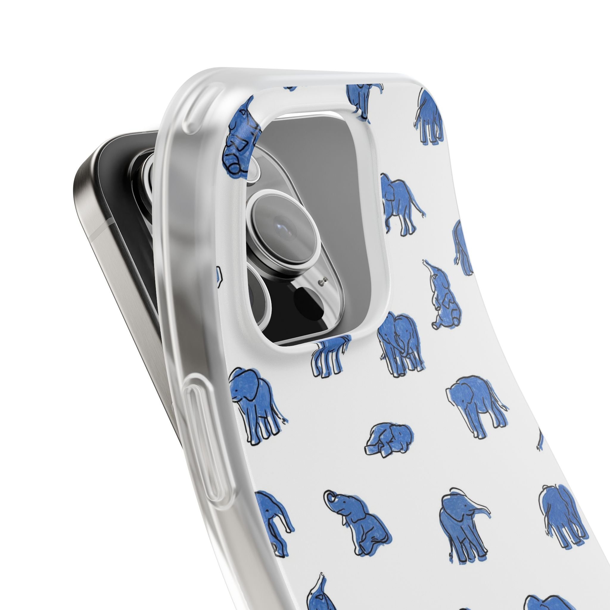 Cute Elephant Flexi Case