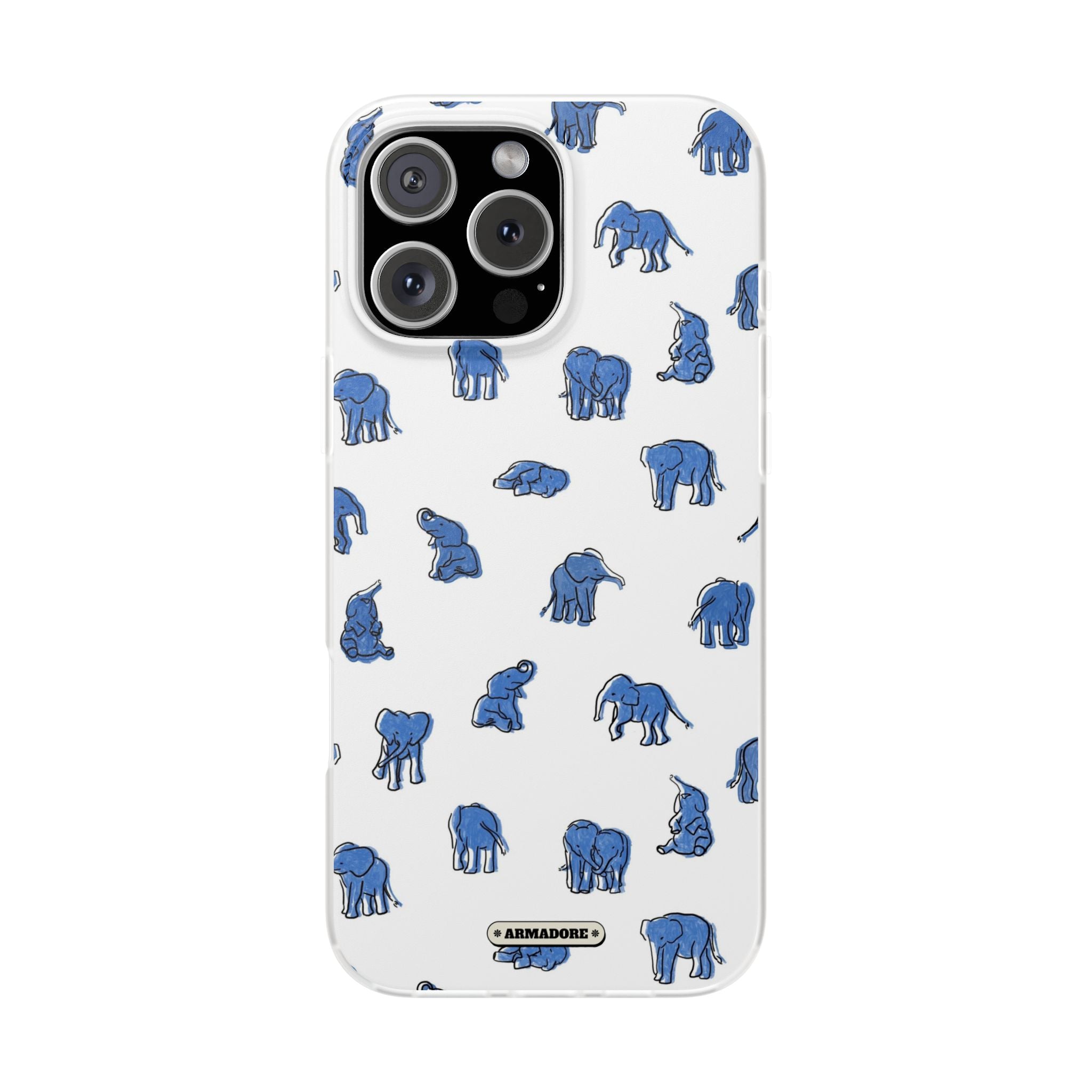 Cute Elephant Flexi Case