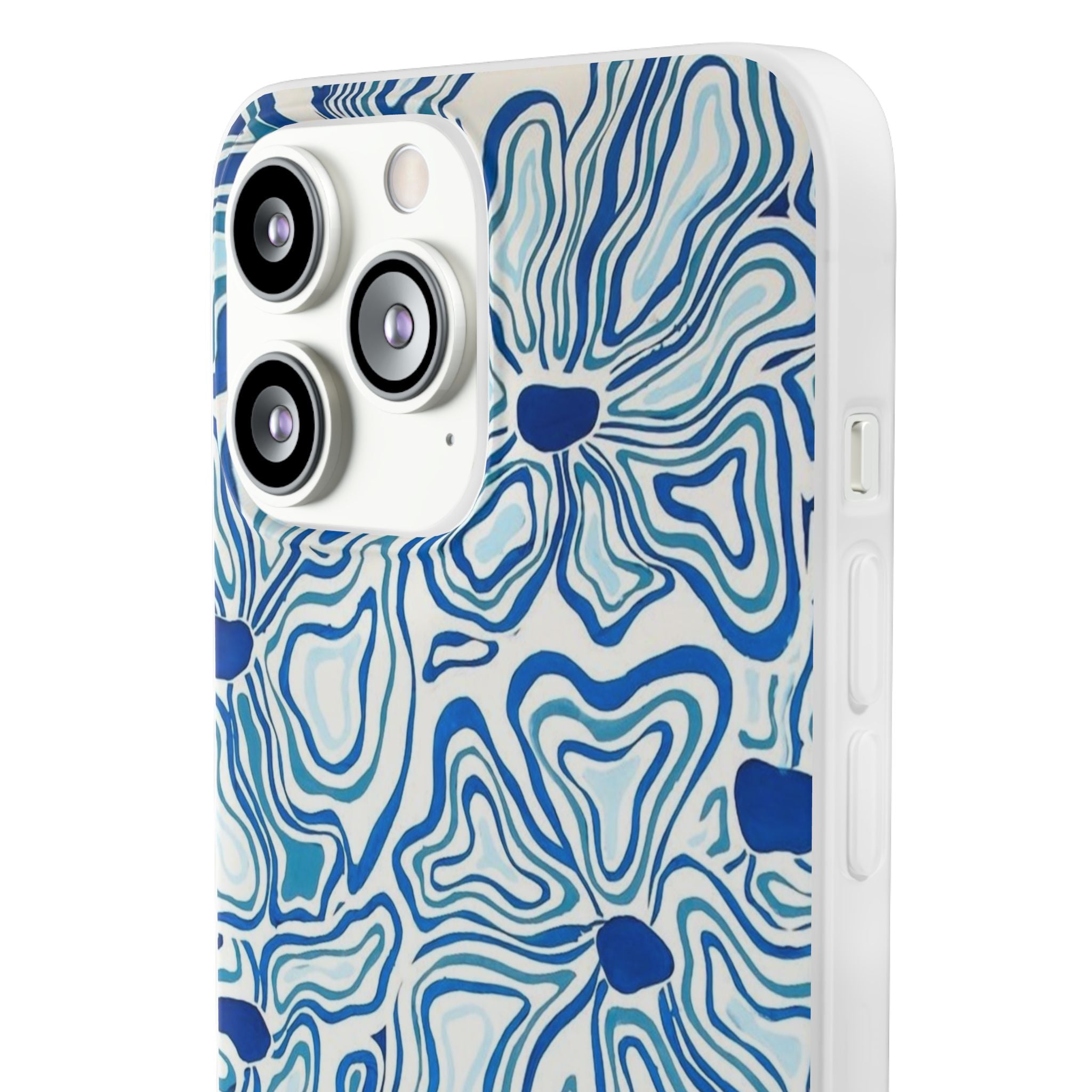 Modern Blue Flexi Phone Case