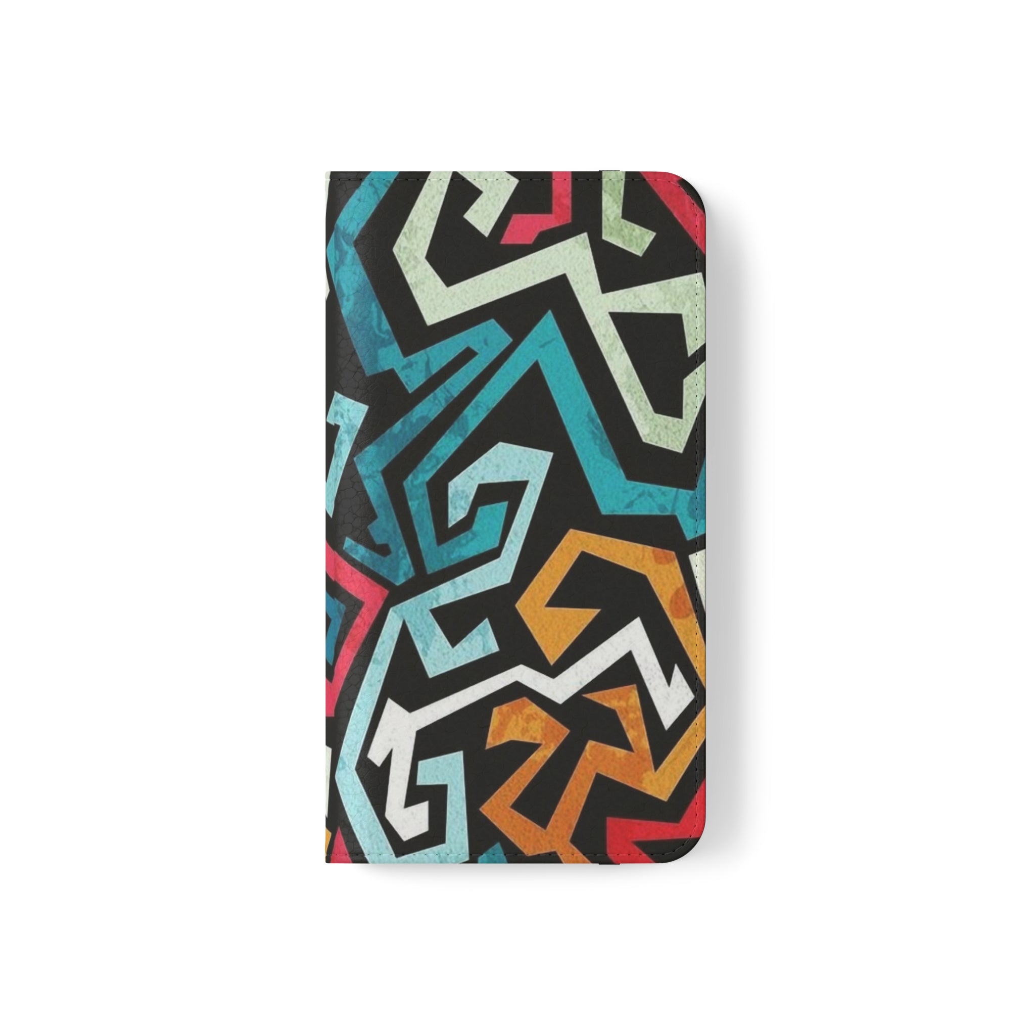 Color Blast Vegan Leather Flip Case