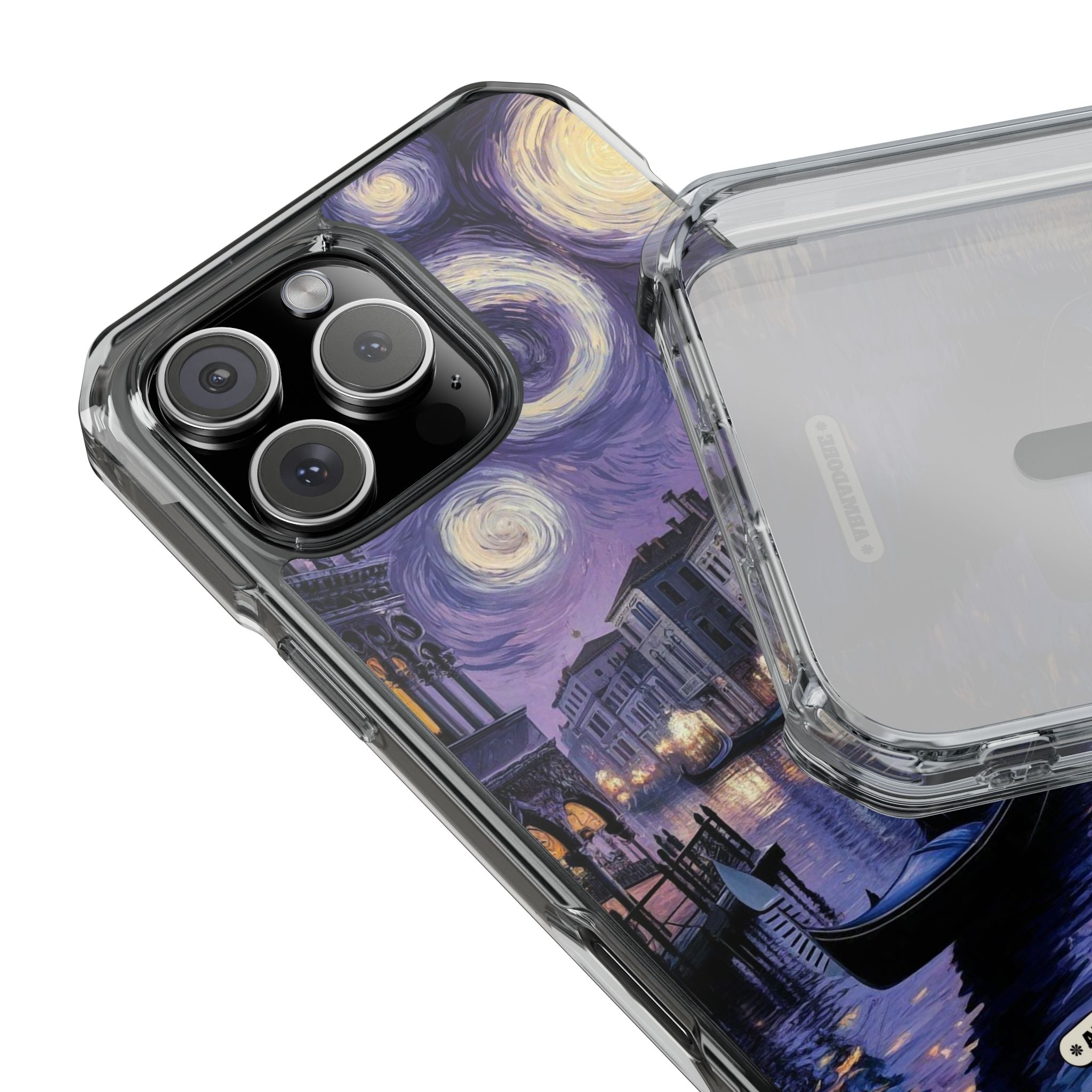 Gogh Style Magnetic Clear Impact Cases