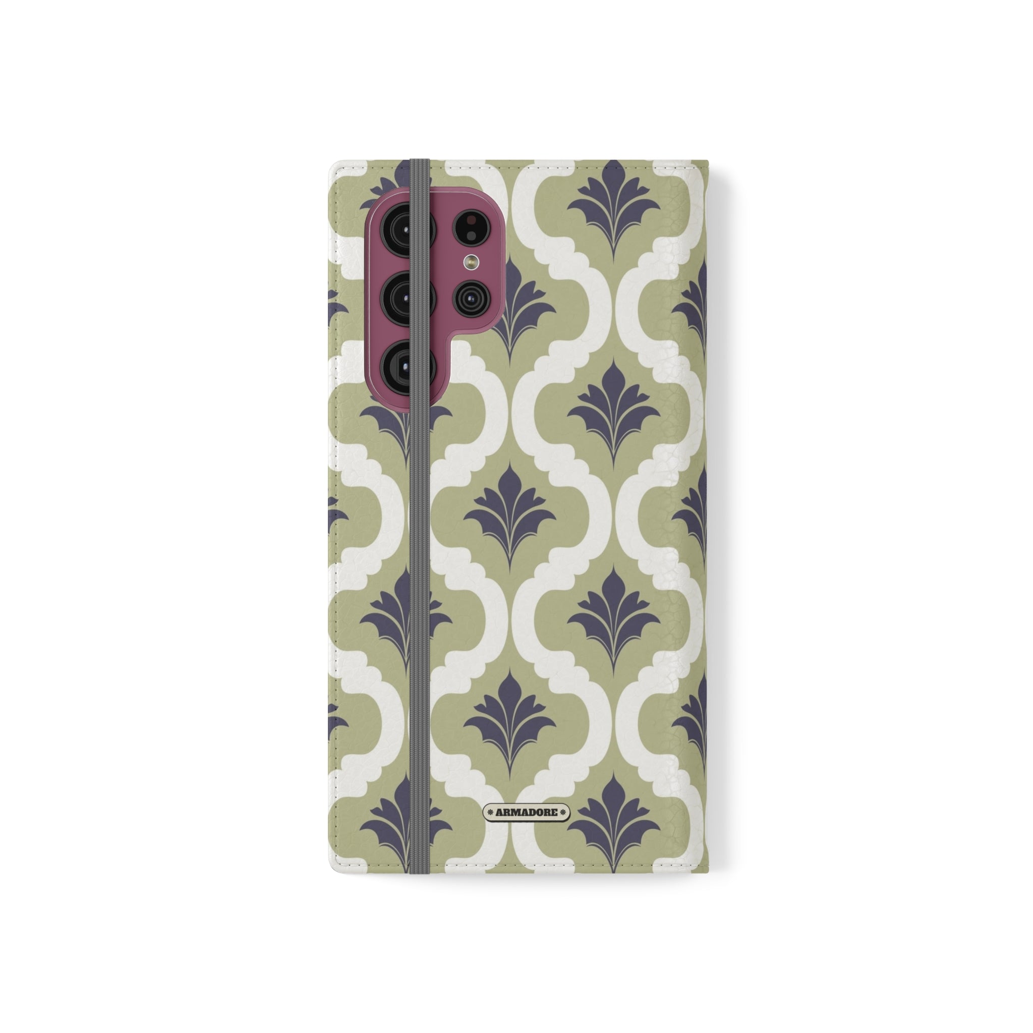 Aesthetic Pattern Vegan Leather Flip Case