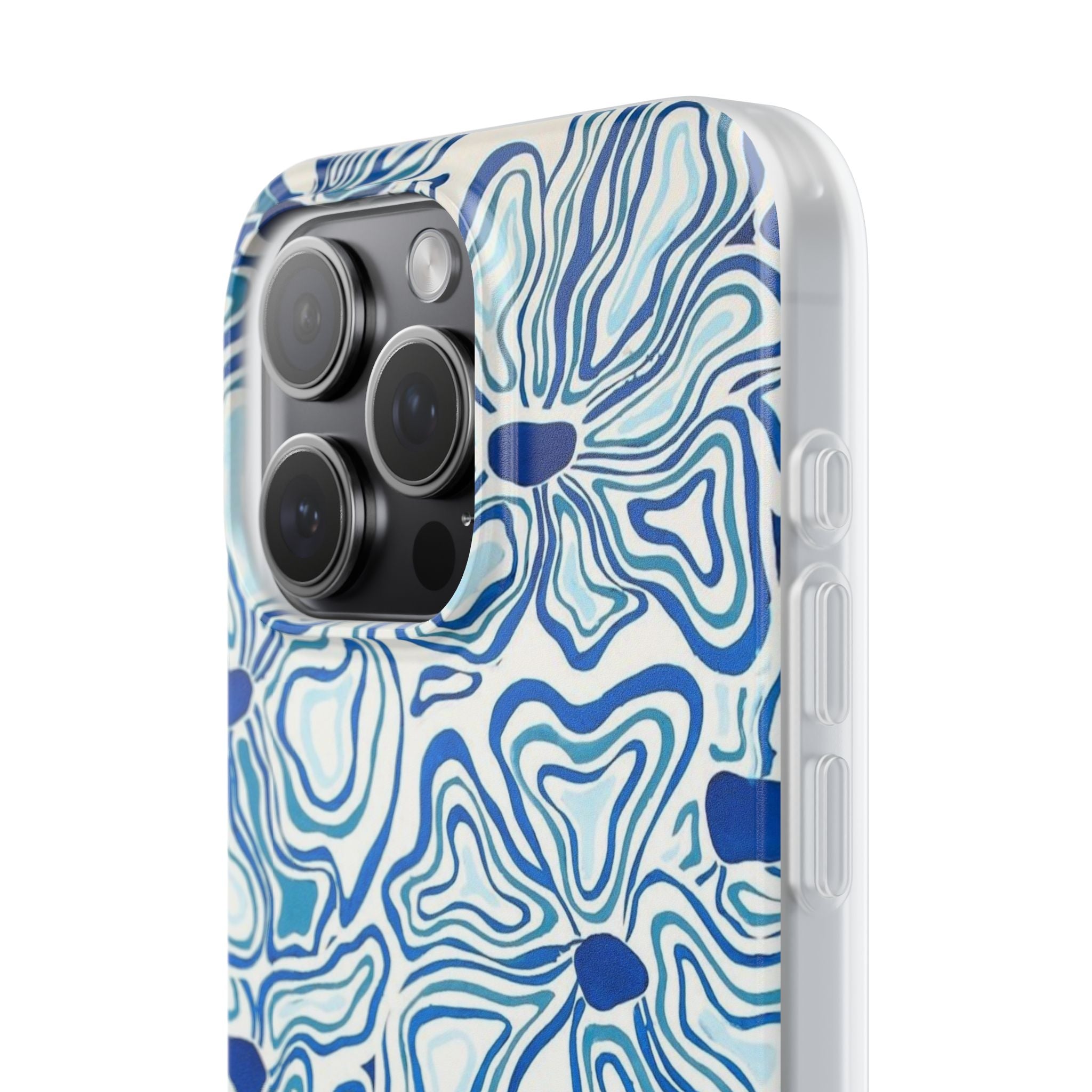 Modern Blue Flexi Phone Case