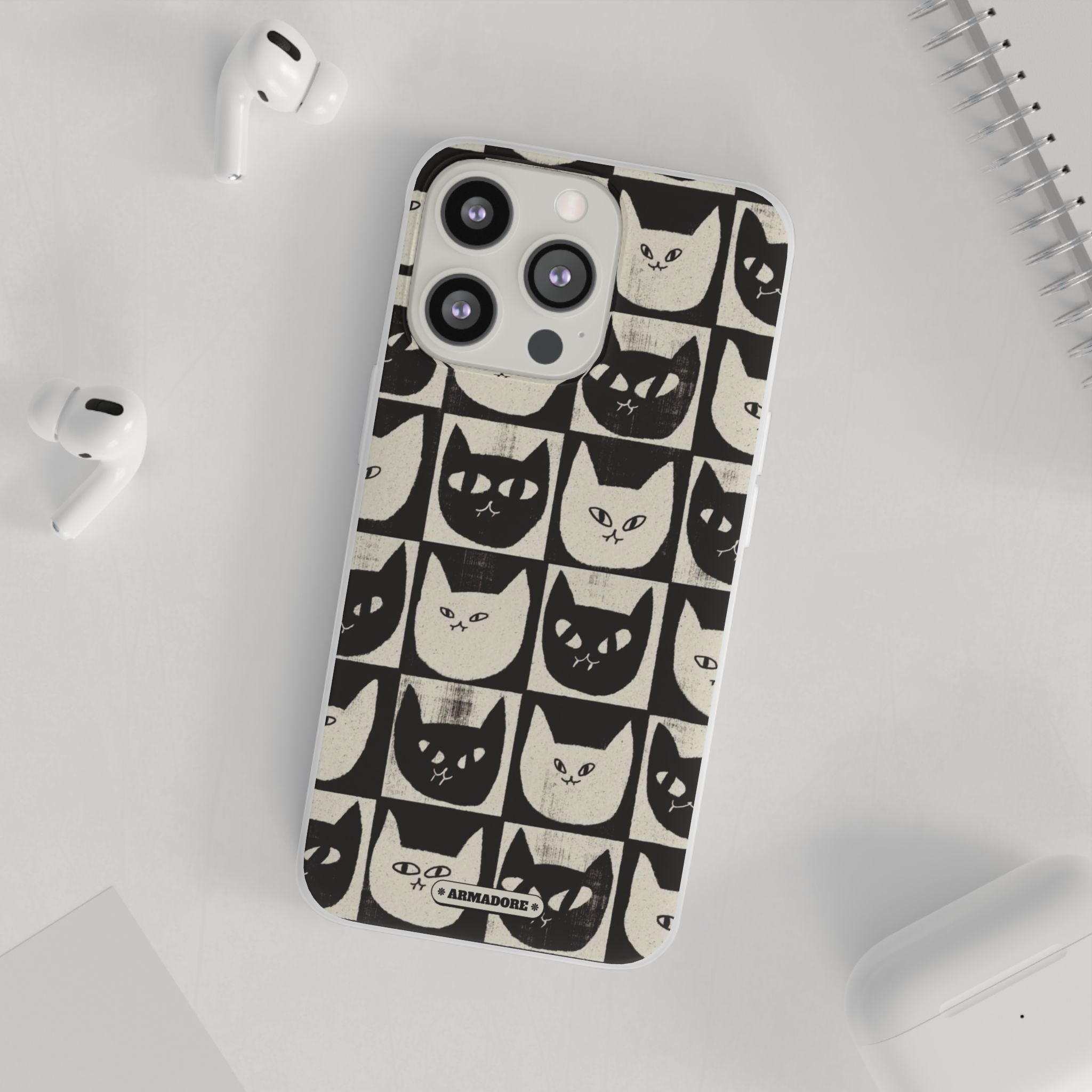 Cute Cats Design Flexi Case