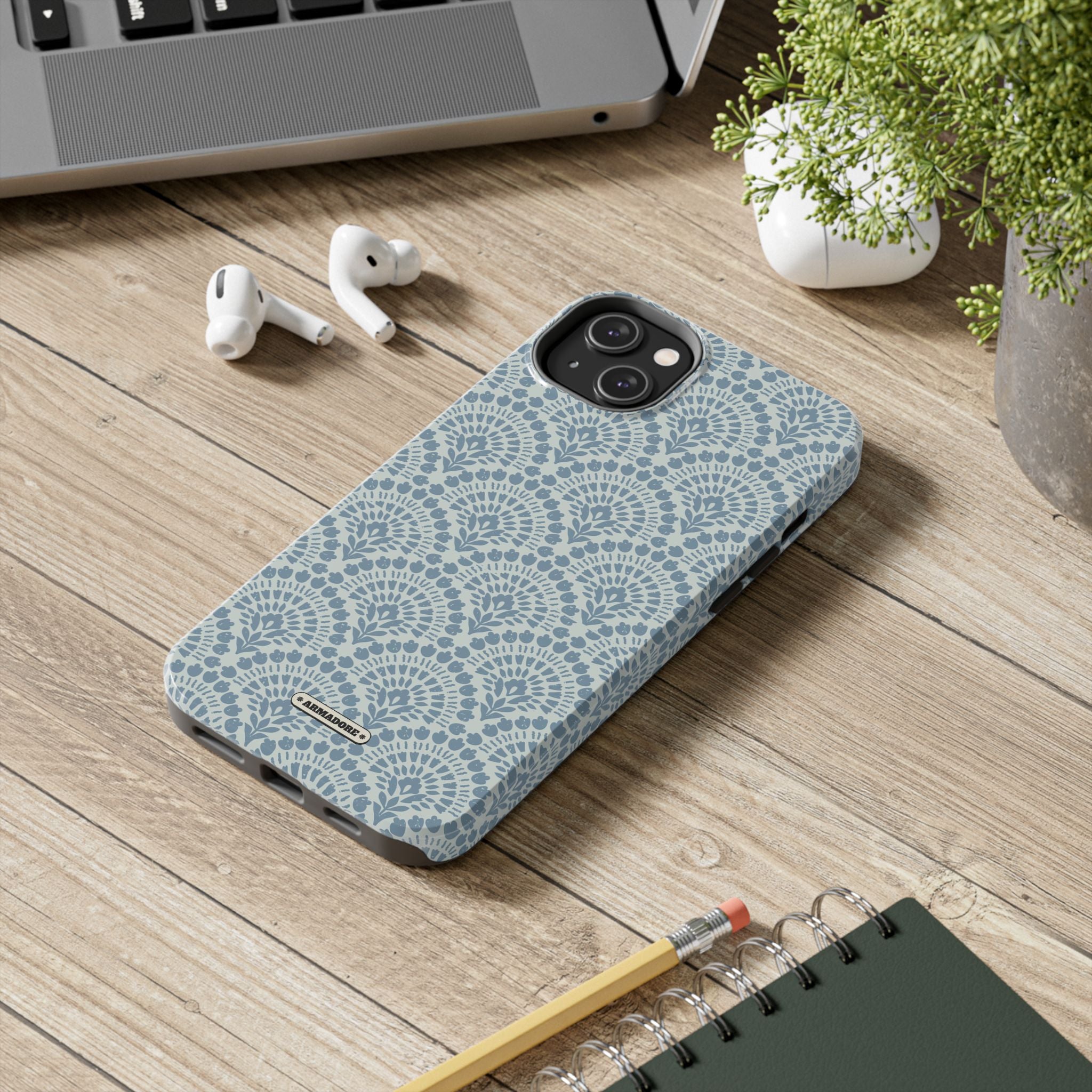 Aqua Aesthetic Tough Phone Case