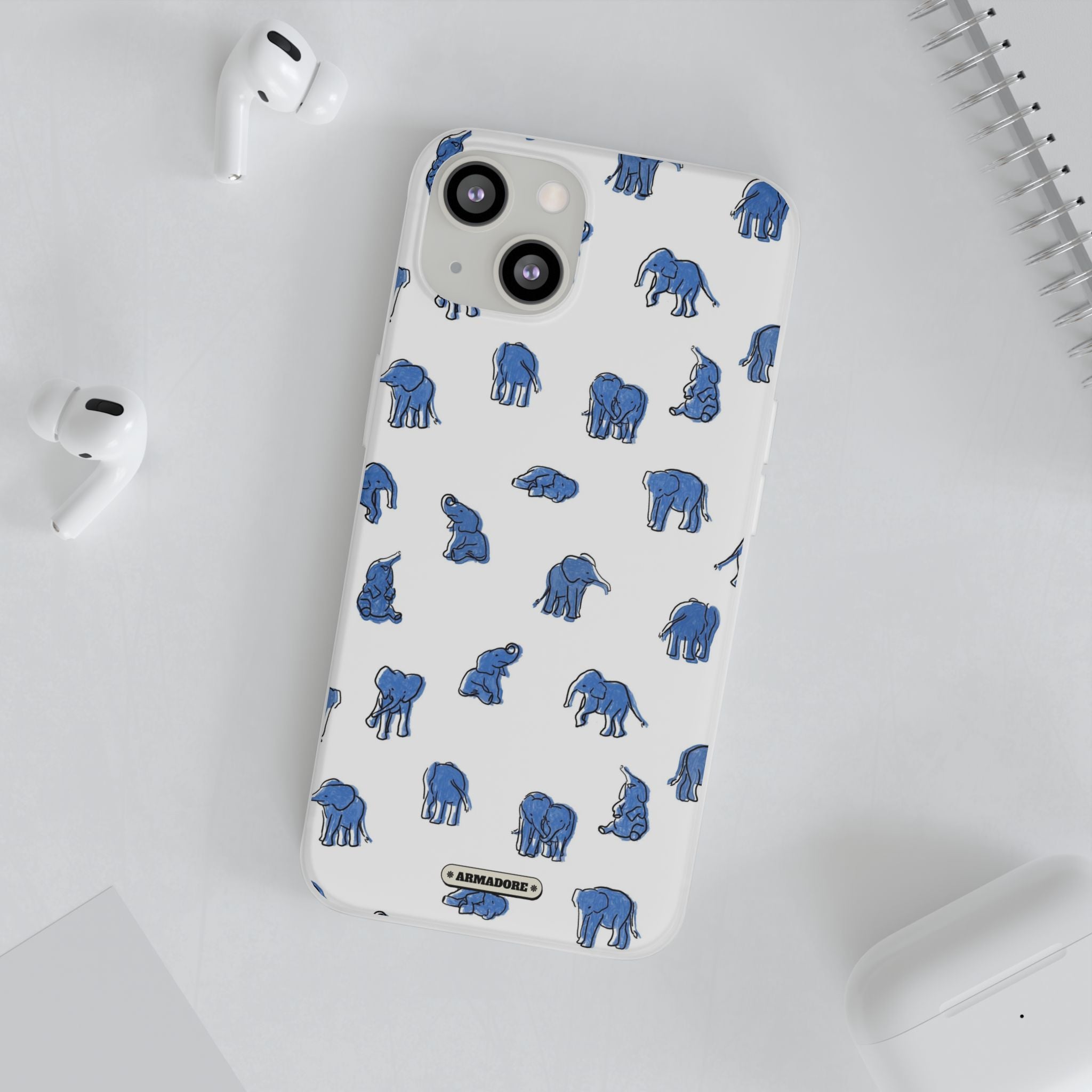 Cute Elephant Flexi Case