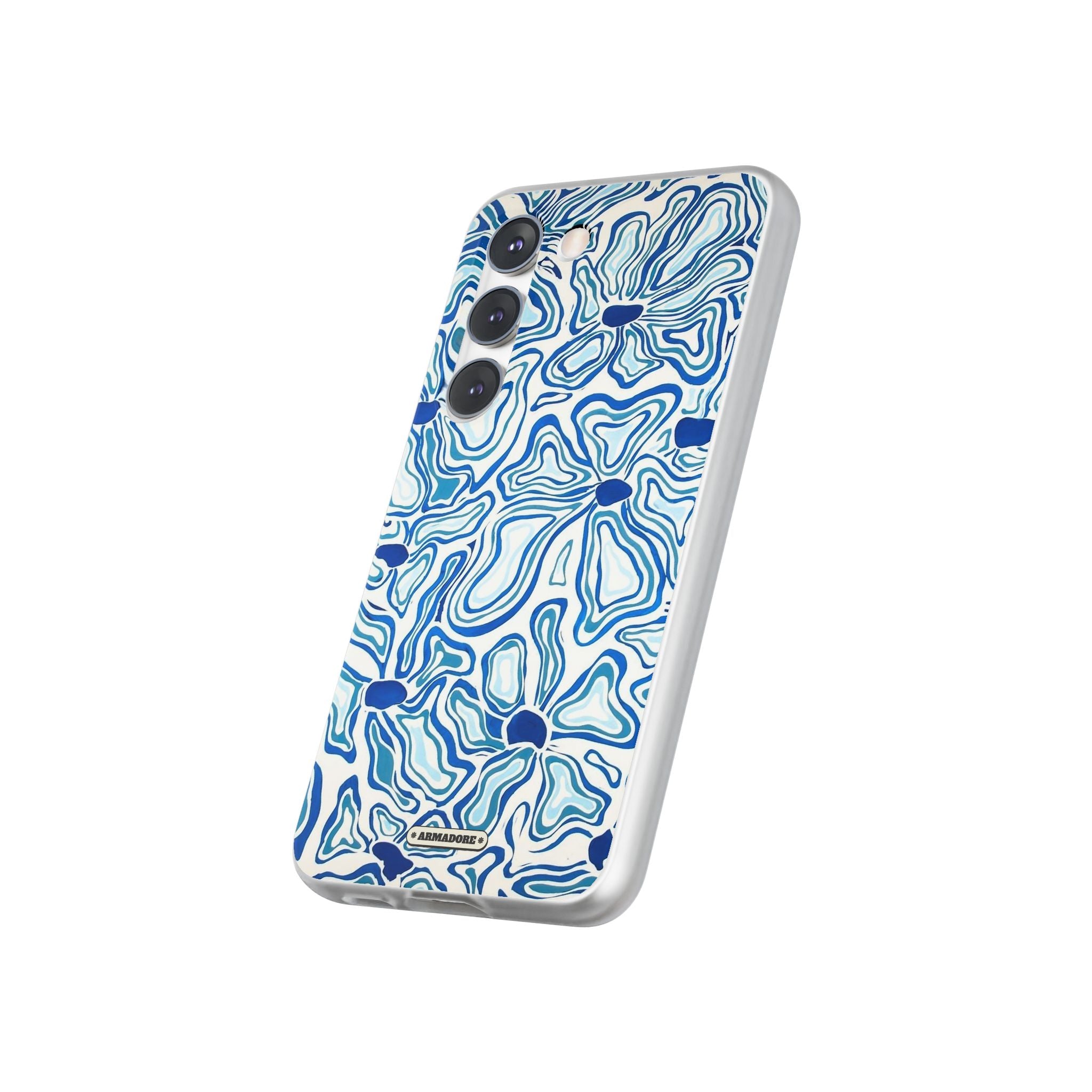 Modern Blue Flexi Phone Case