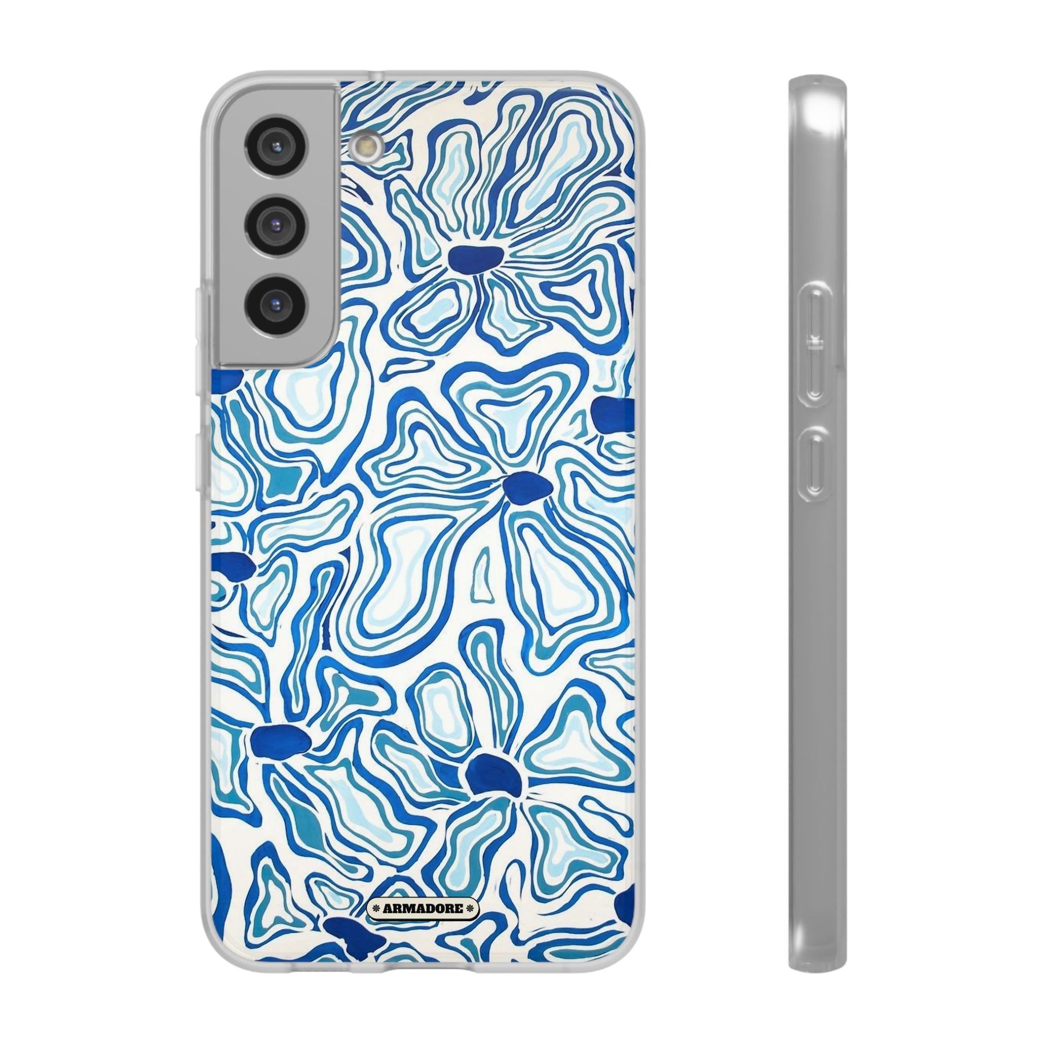 Modern Blue Flexi Phone Case